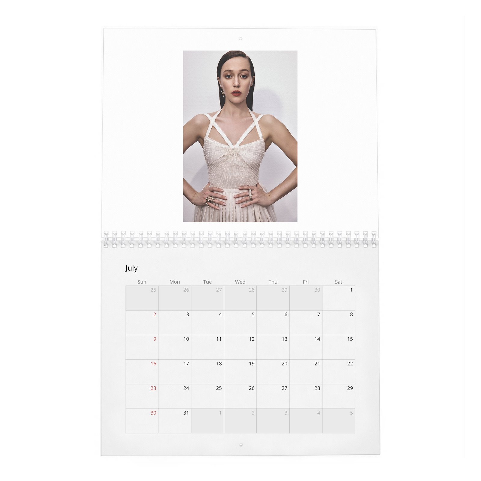 07 Alycia Debnam-Carey - Fashion's New Darling 2027 Wall Calendar