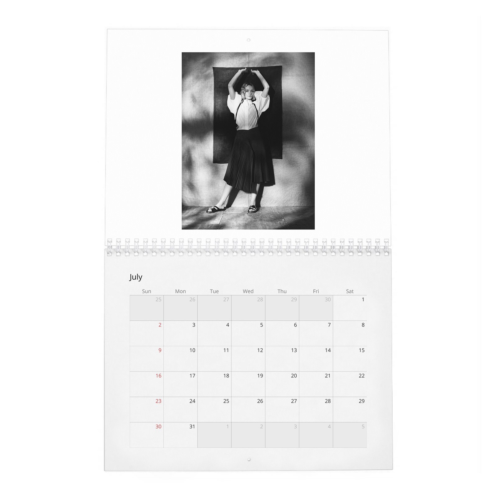 07 Carey Mulligan - Less Is More 2027 Wall Calendar