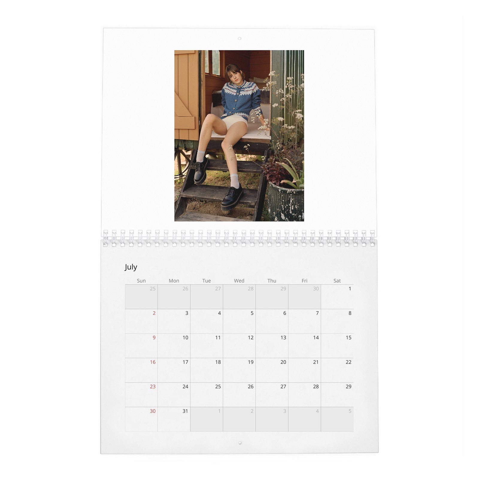 Daisy Edgar-Jones - Modern Love 2027 Wall Calendar
