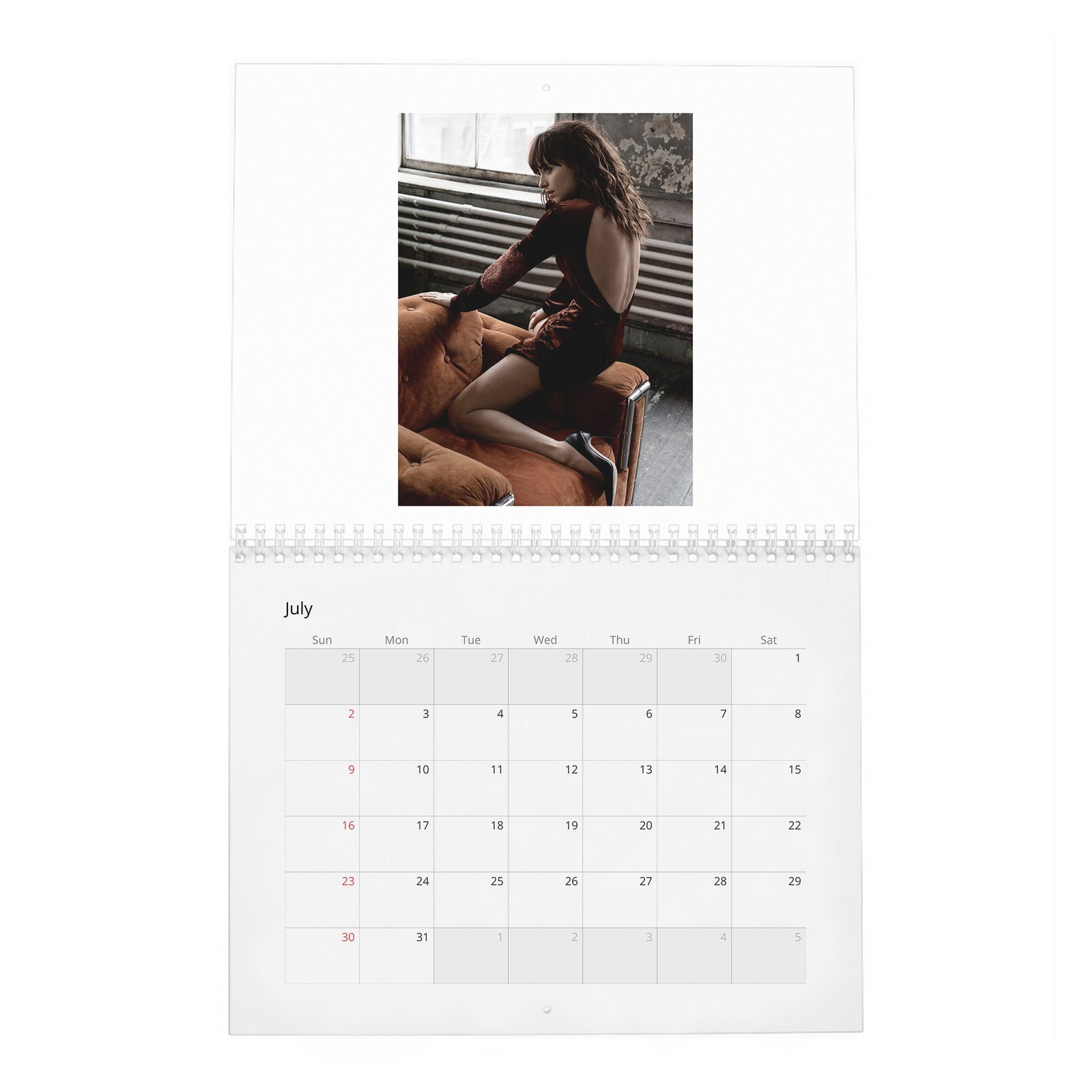 07 Dakota Johnson - Interview 2027 Wall Calendar