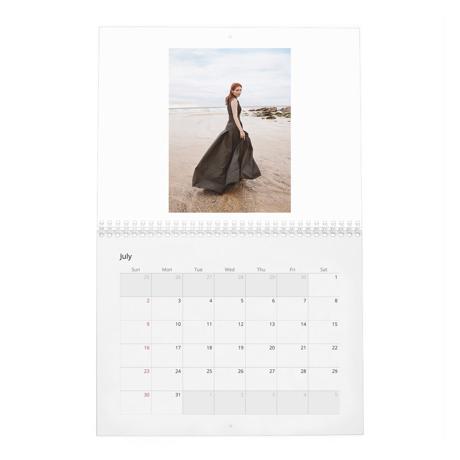 07 Eleanor Tomlinson - O Brave New World 2027 Wall Calendar