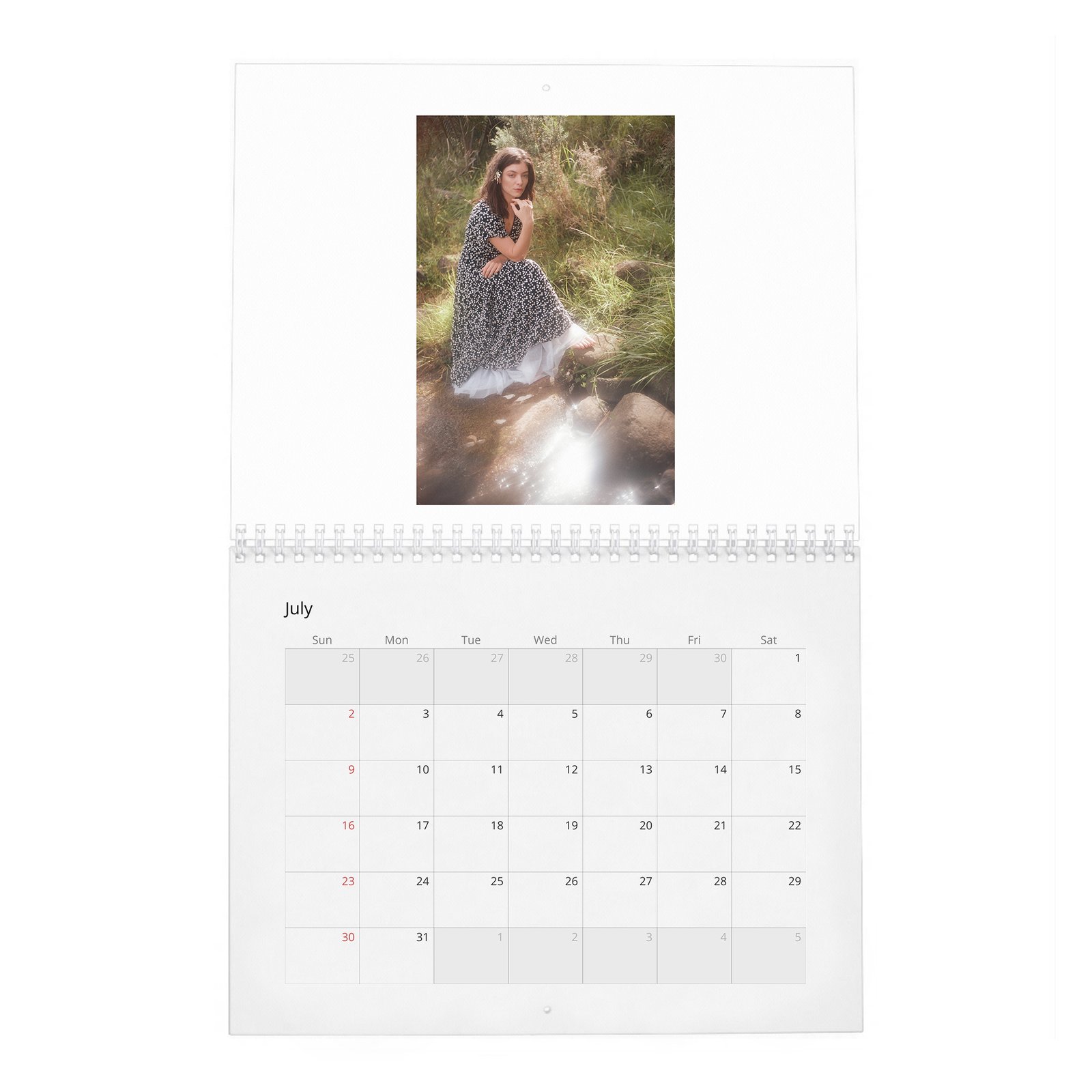 07 Lorde - Be True 2027 Wall Calendar