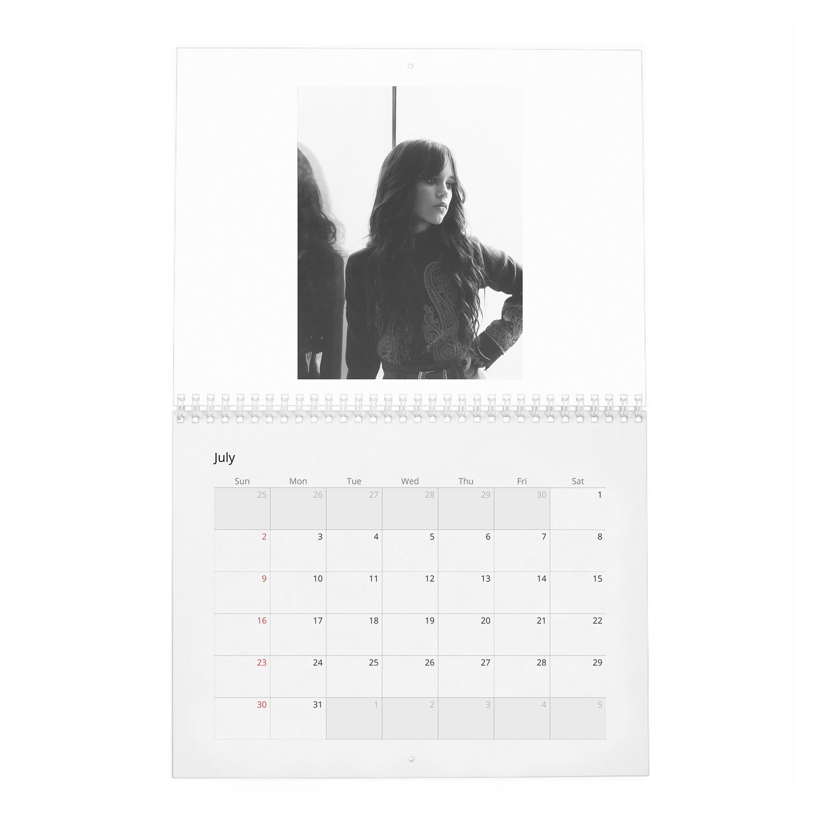 Jenna Ortega - Flaunt 2027 Wall Calendar