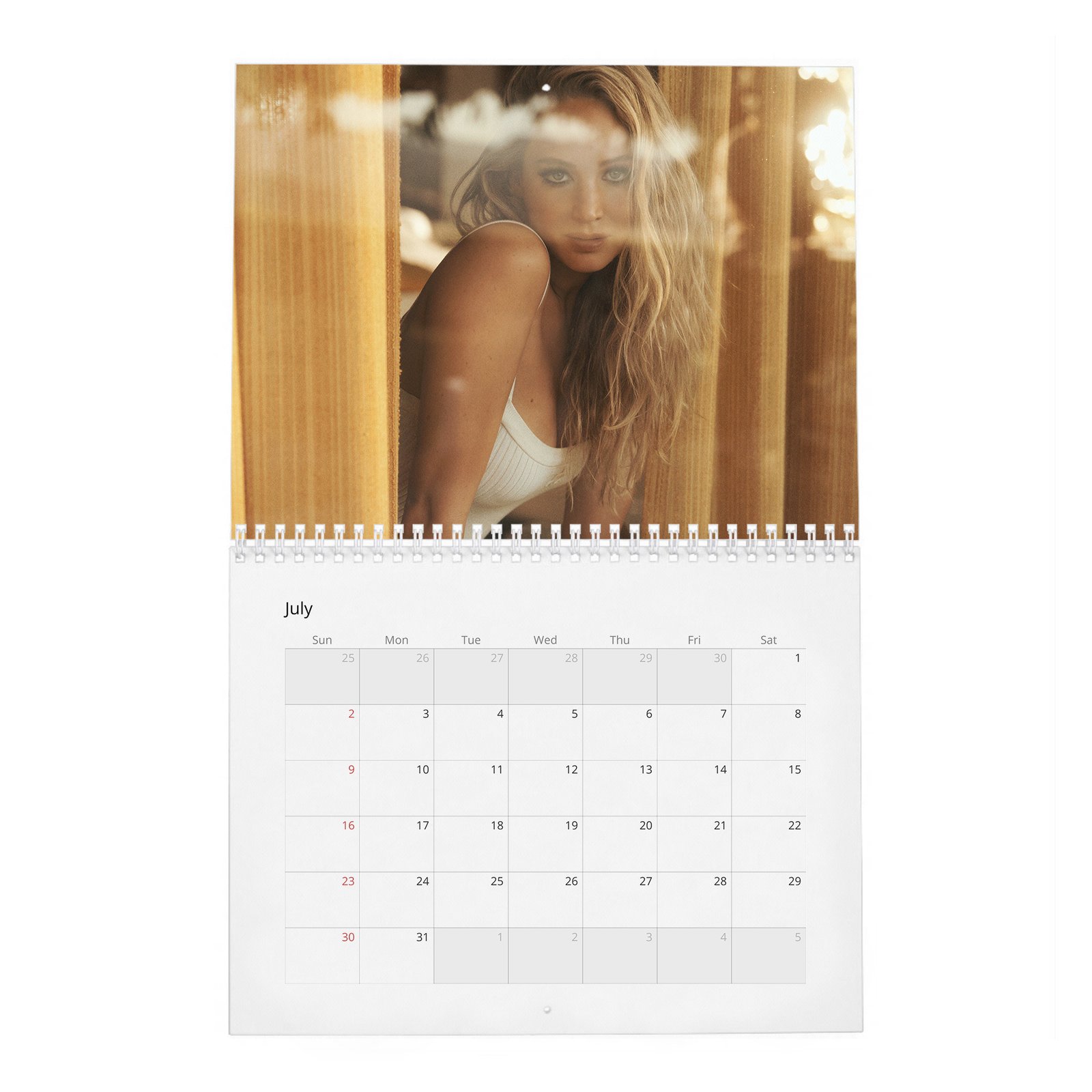 07 Jennifer Lawrence - Does It Her Way 2027 Wall Calendar