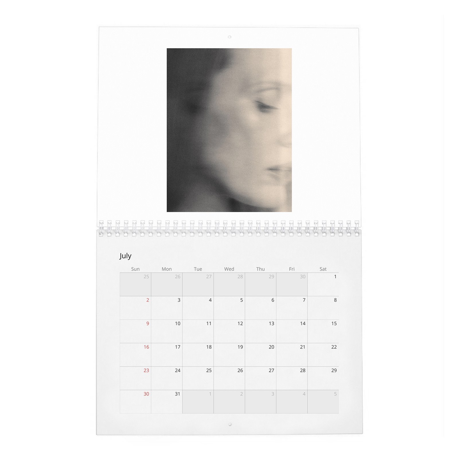 07 Jessica Chastain - Talent And Legend 2027 Wall Calendar