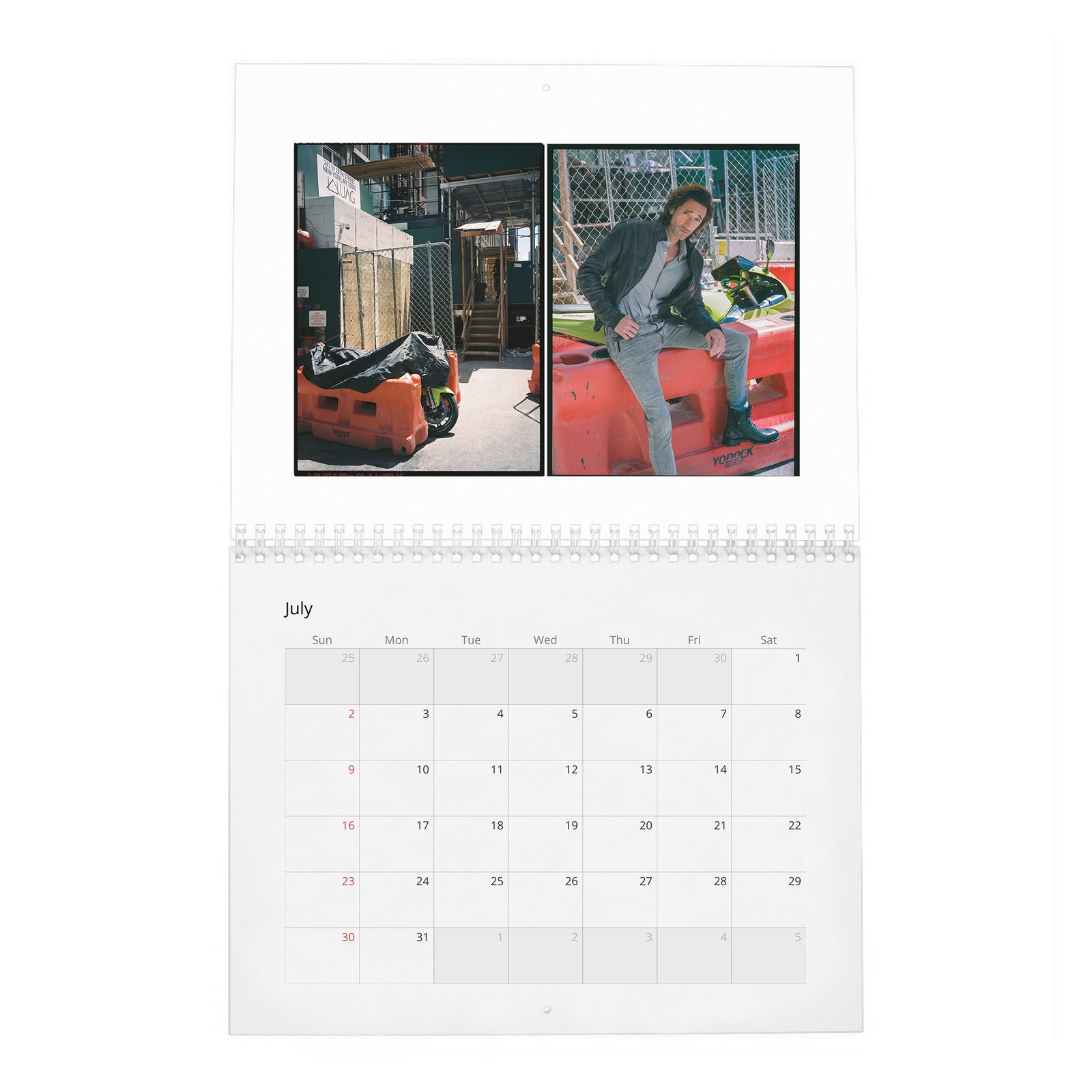 07 Adrien Brody - The Amazing Adrian 2027 Wall Calendar
