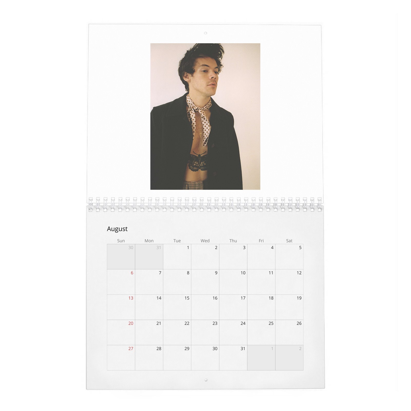 08 Harry Styles - House of Styles 2027 Wall Calendar