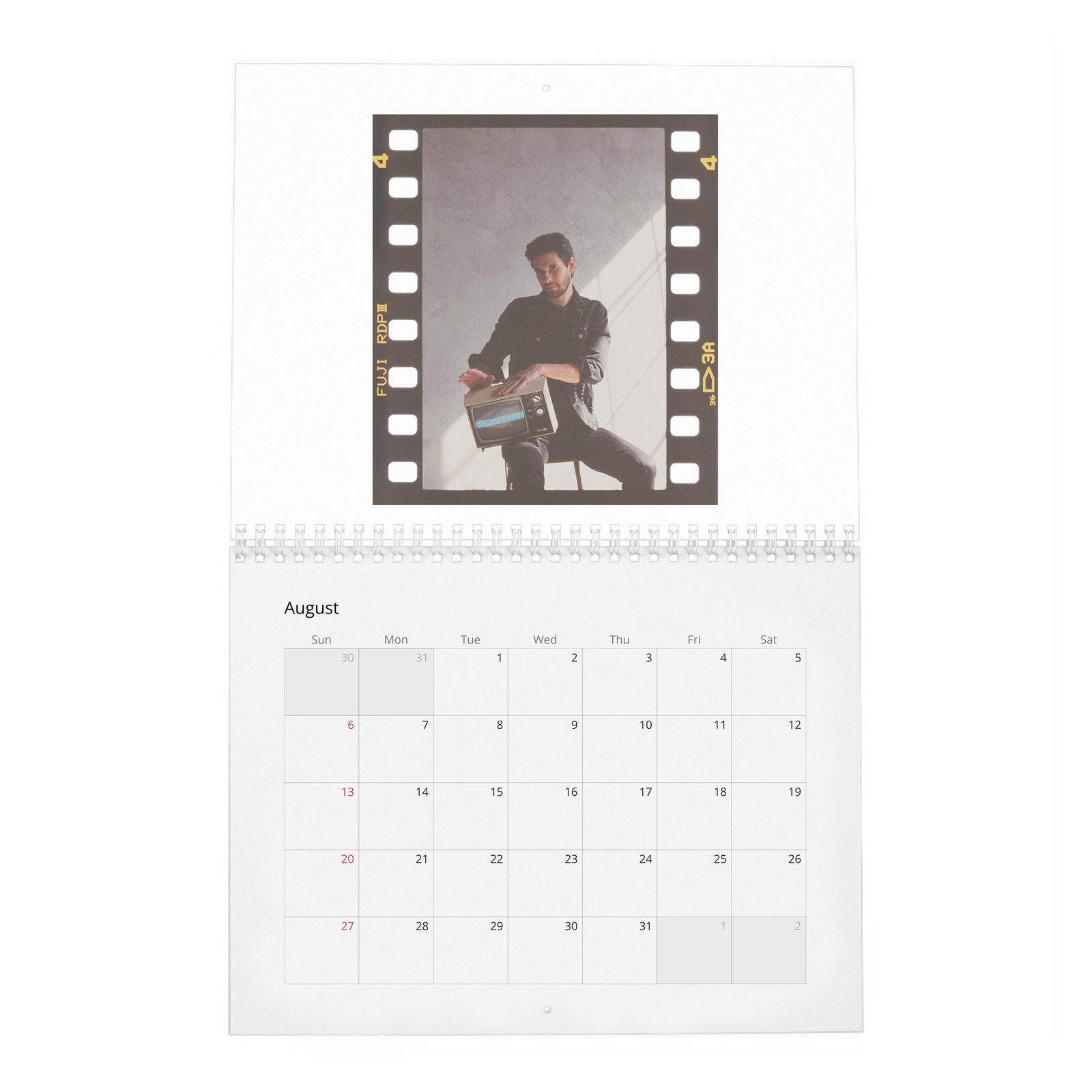 Ben Barnes - Songs For You 2027 Wall Calendar
