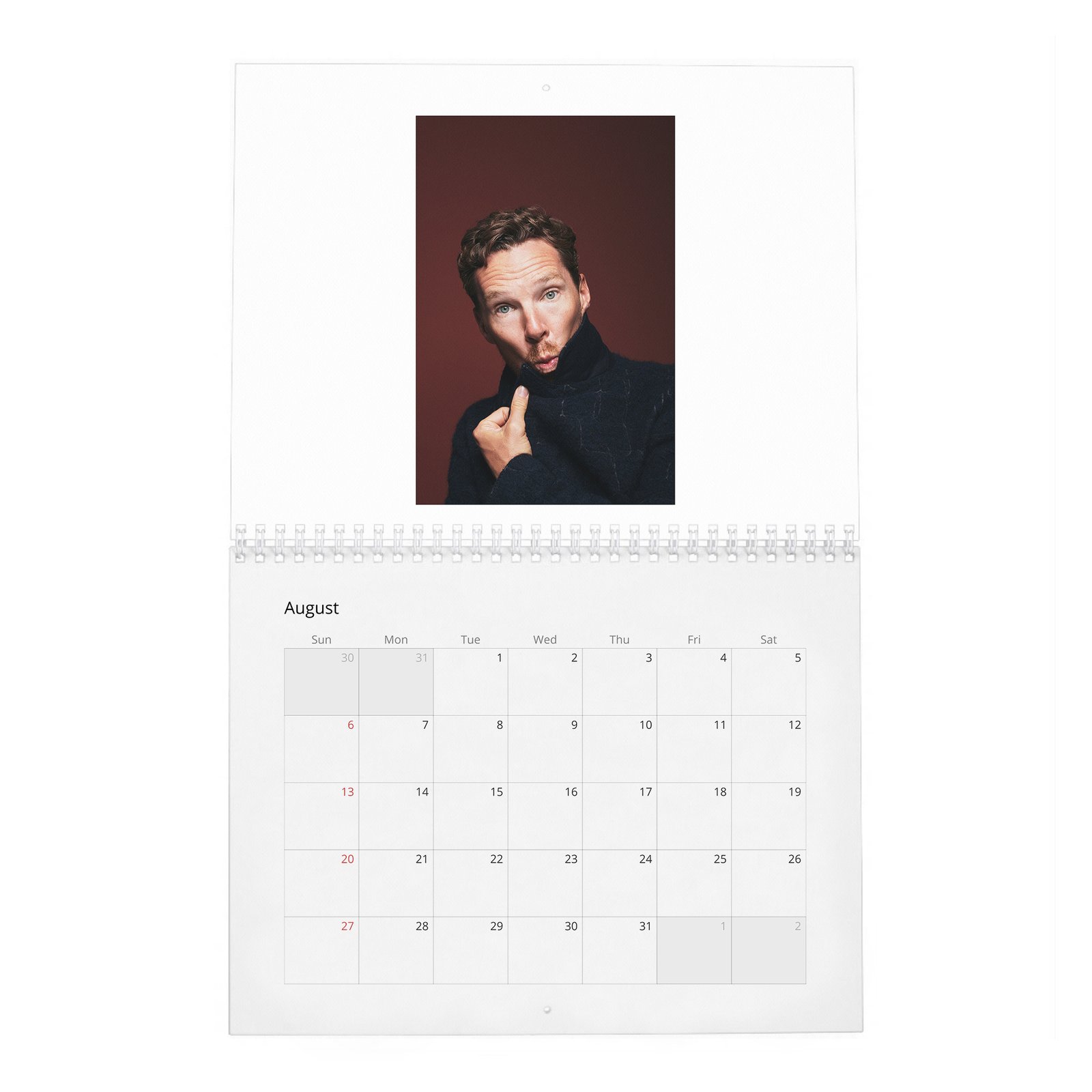 Benedict Cumberbatch - Man Of The Moment 2027 Wall Calendar