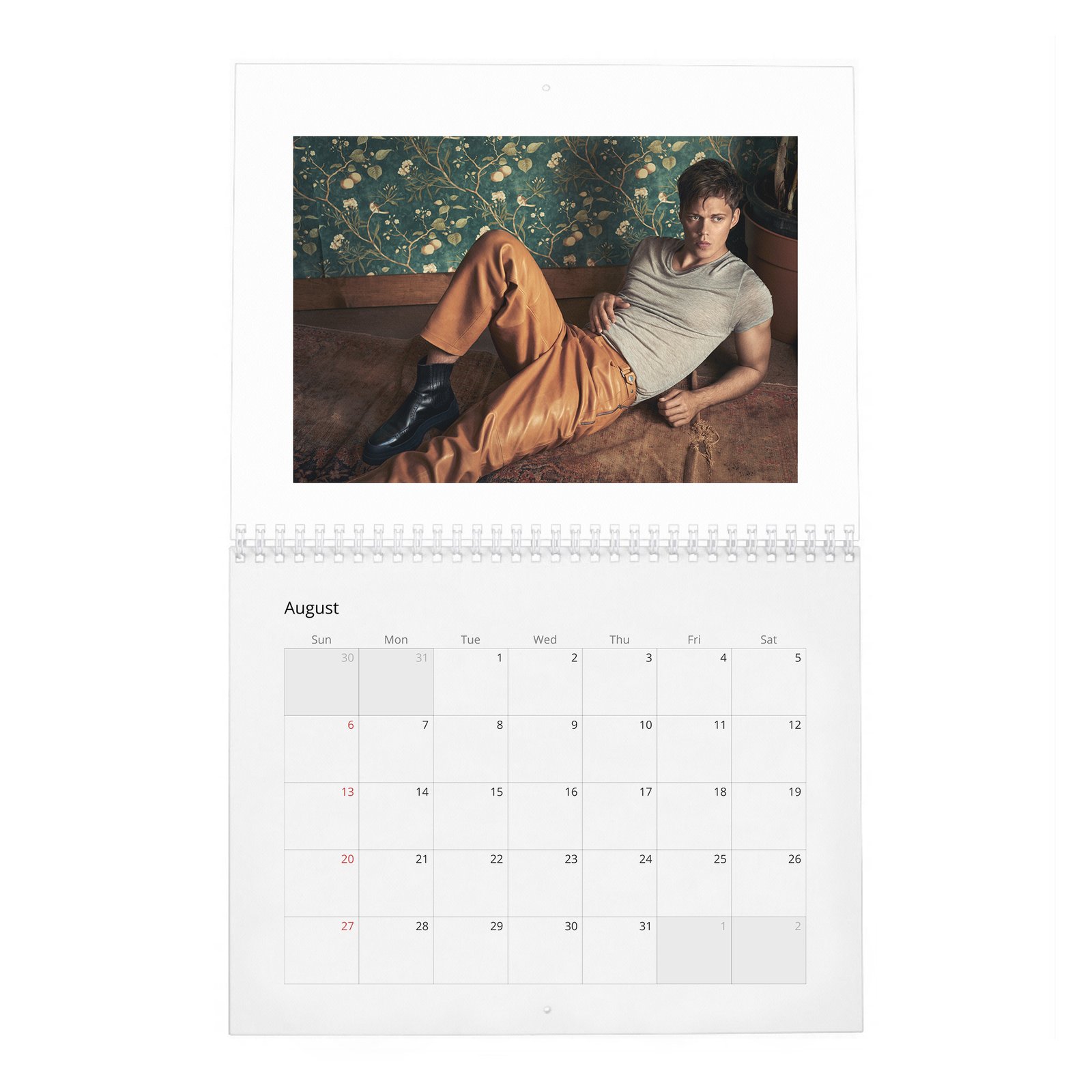 08 Bill Skarsgard - Million Dollar Bill 2027 Wall Calendar