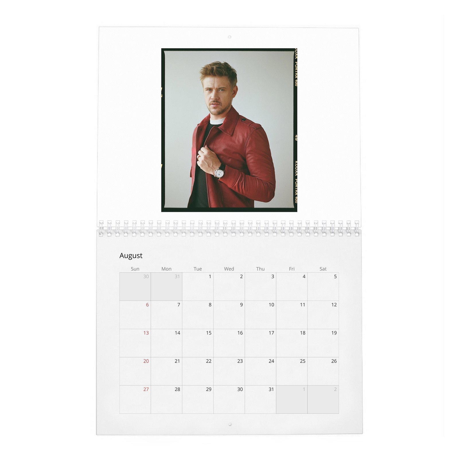 08 Boyd Holbrook - Laterals 2027 Wall Calendar