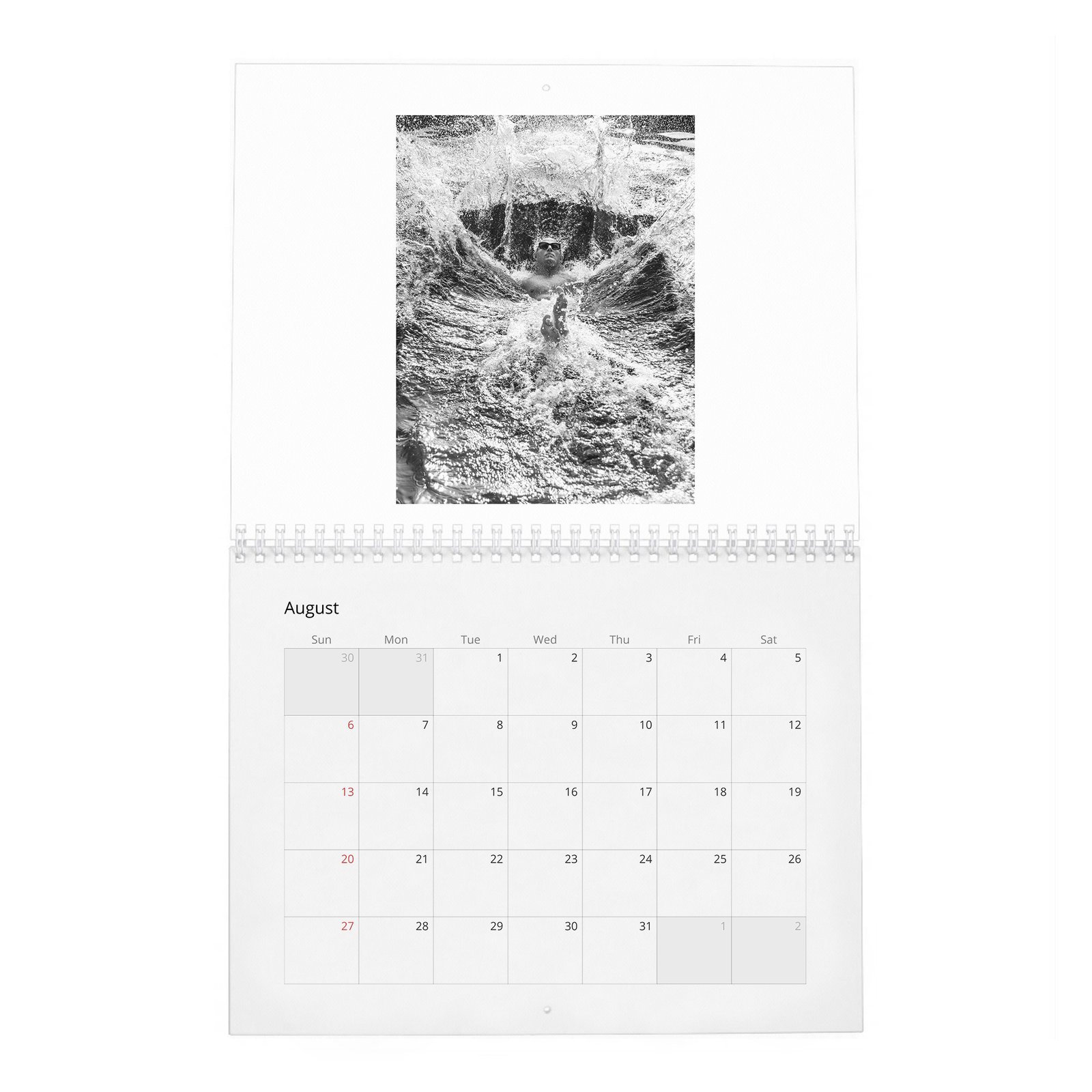 08 Channing Tatum - Second Act 2027 Wall Calendar