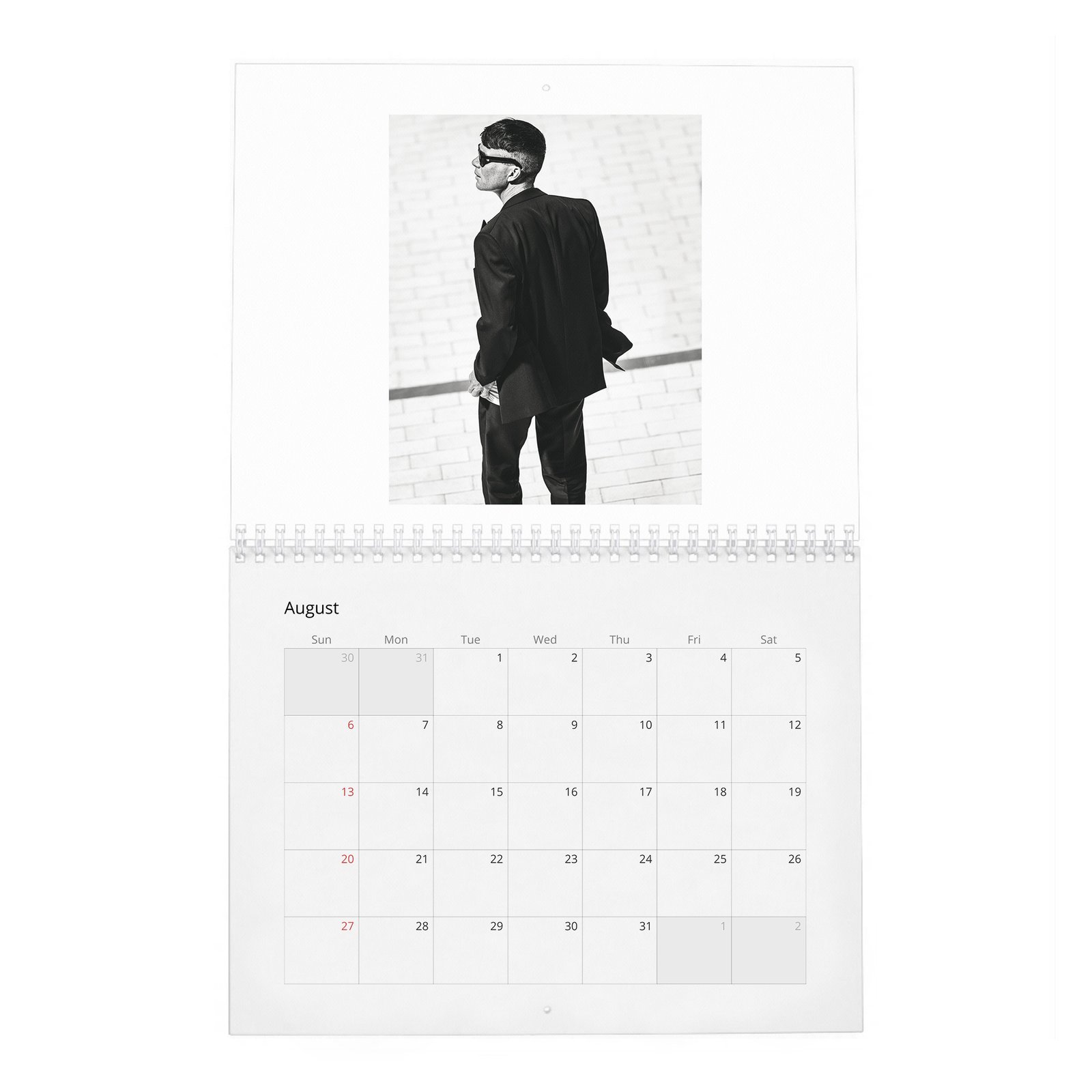08 Cillian Murphy - Actor Of The Year 2027 Wall Calendar