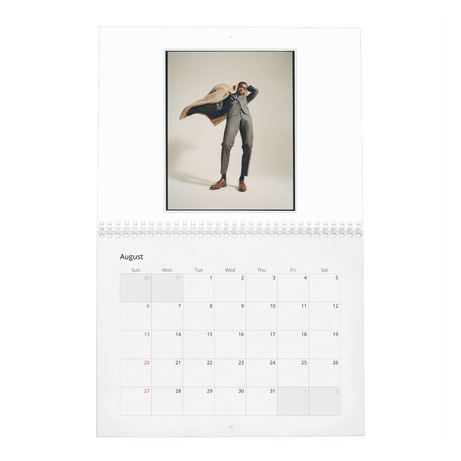 08 Damson Idris - Damn Son 2027 Wall Calendar