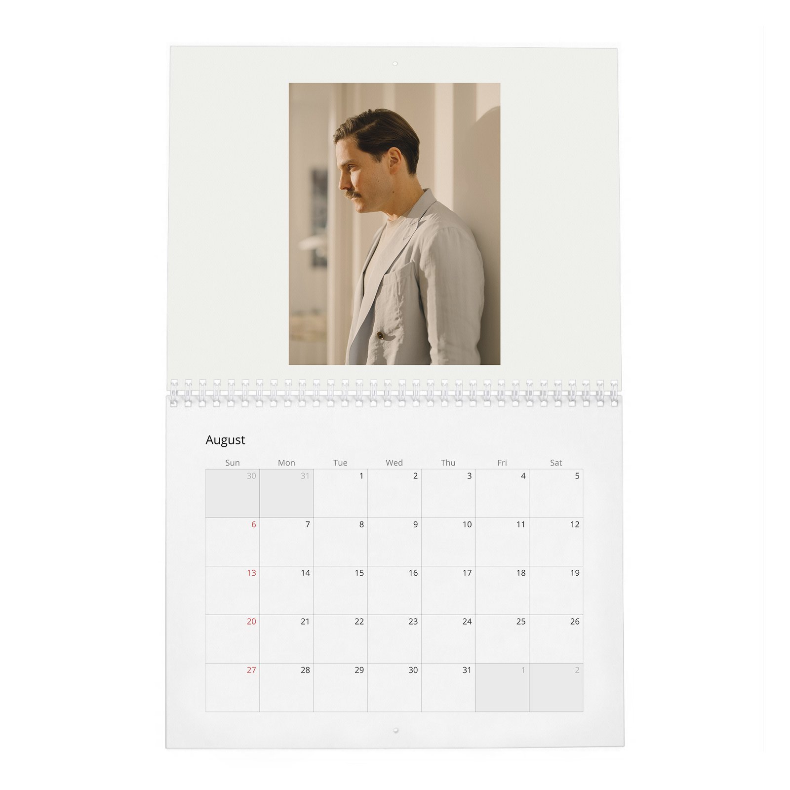 08 Daniel Bruhl - World Star Like Us 2027 Wall Calendar