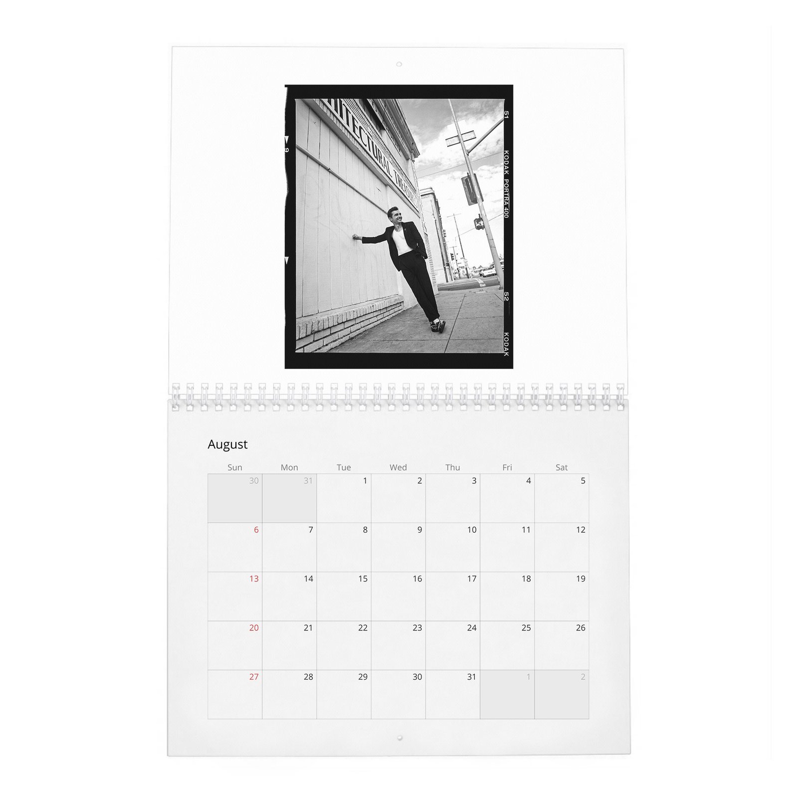 08 Dave Franco - In Conversation 2027 Wall Calendar