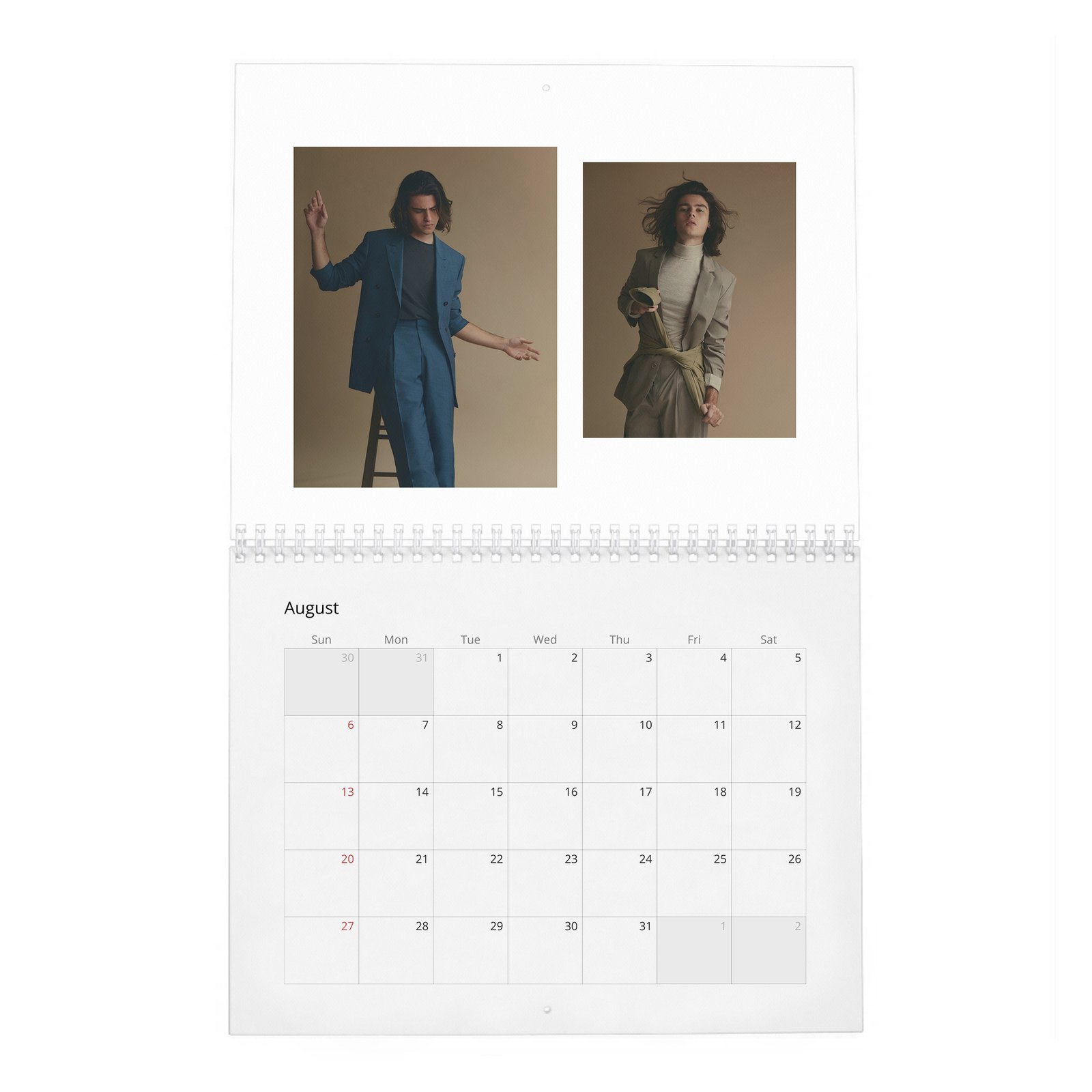 08 Felix Mallard - Move Slowly 2027 Wall Calendar