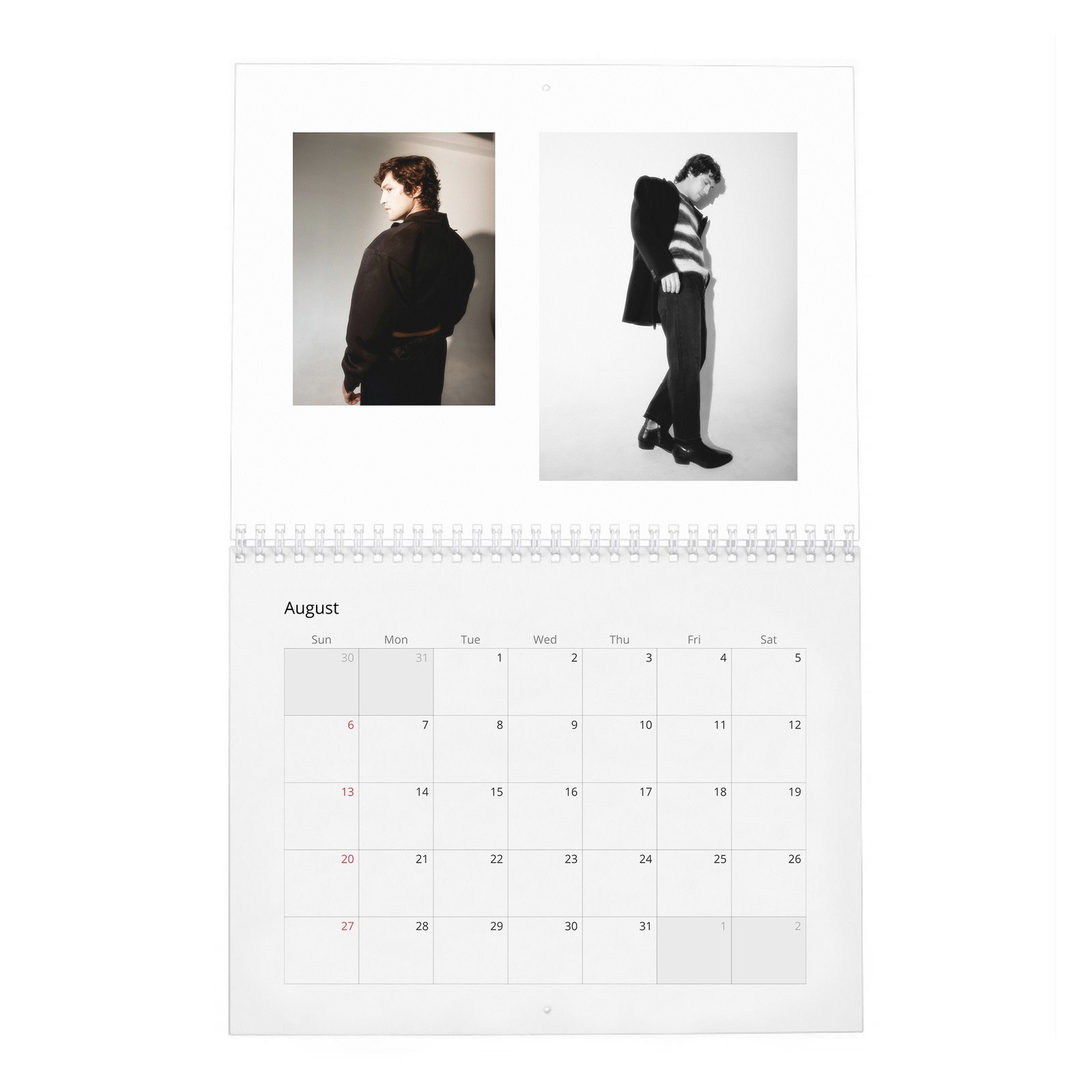 08 Gabriel Leone - Content 2027 Wall Calendar