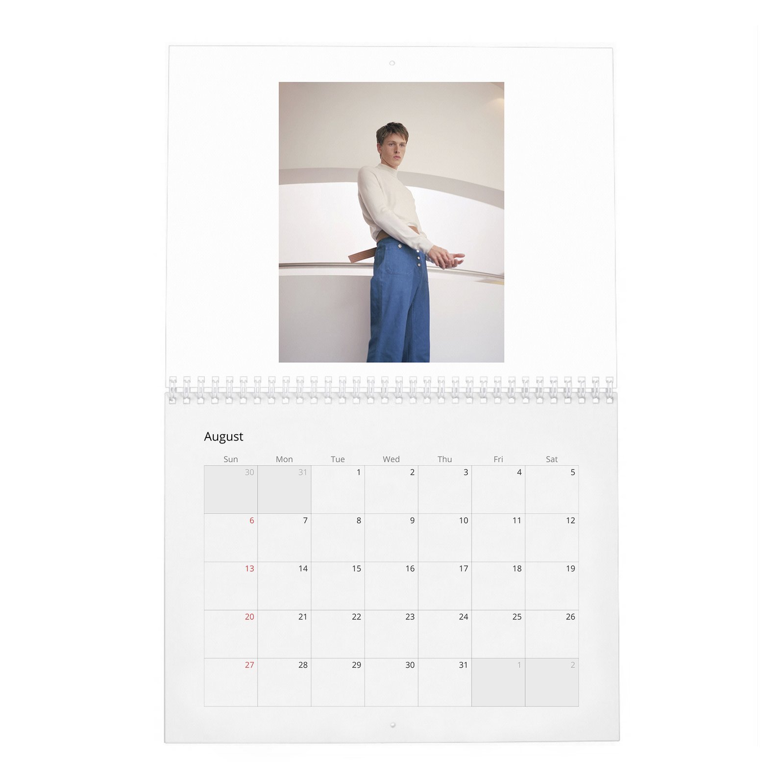 Harris Dickinson - Wonderland 2027 Wall Calendar
