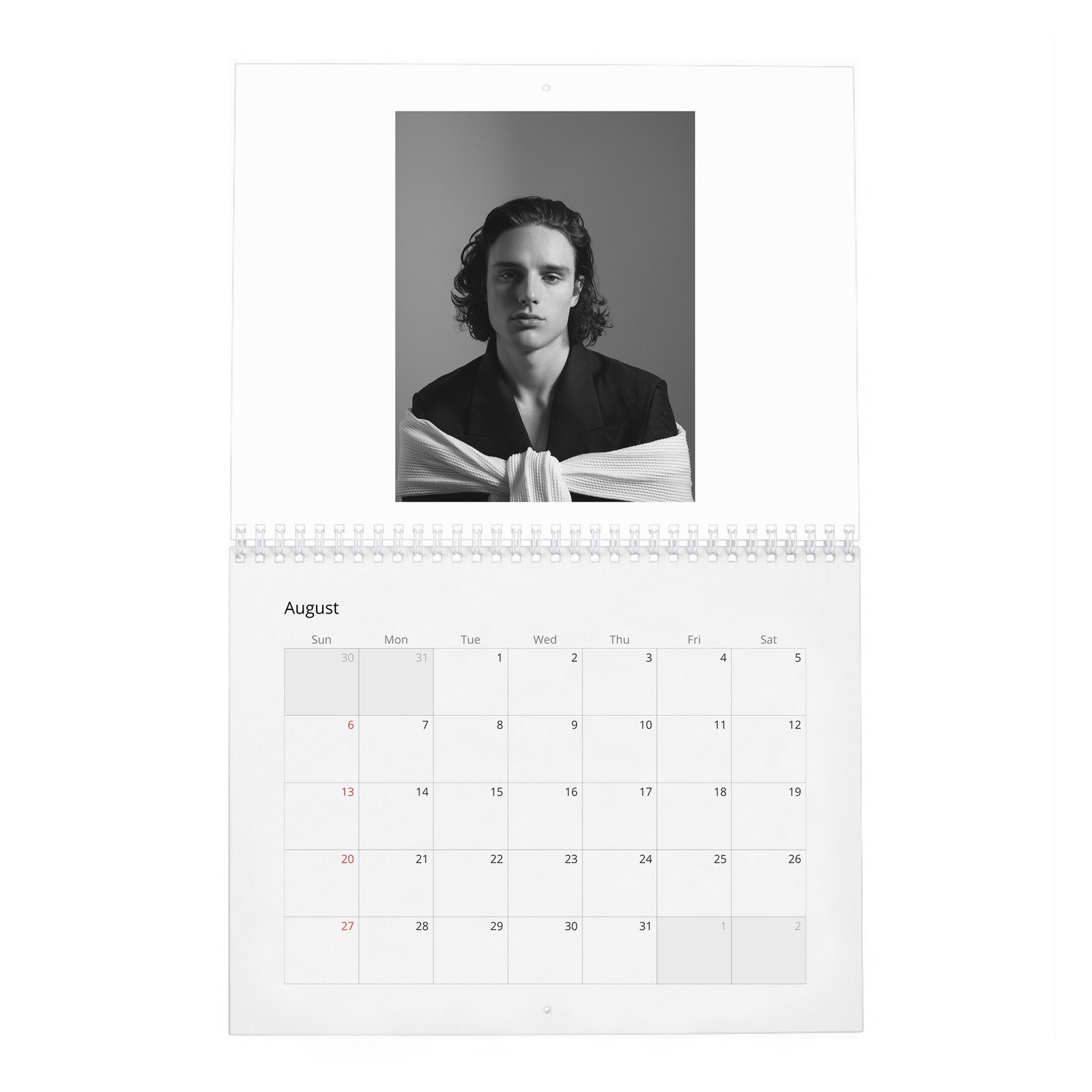 Harry Collett - Fire In The Belly 2027 Wall Calendar