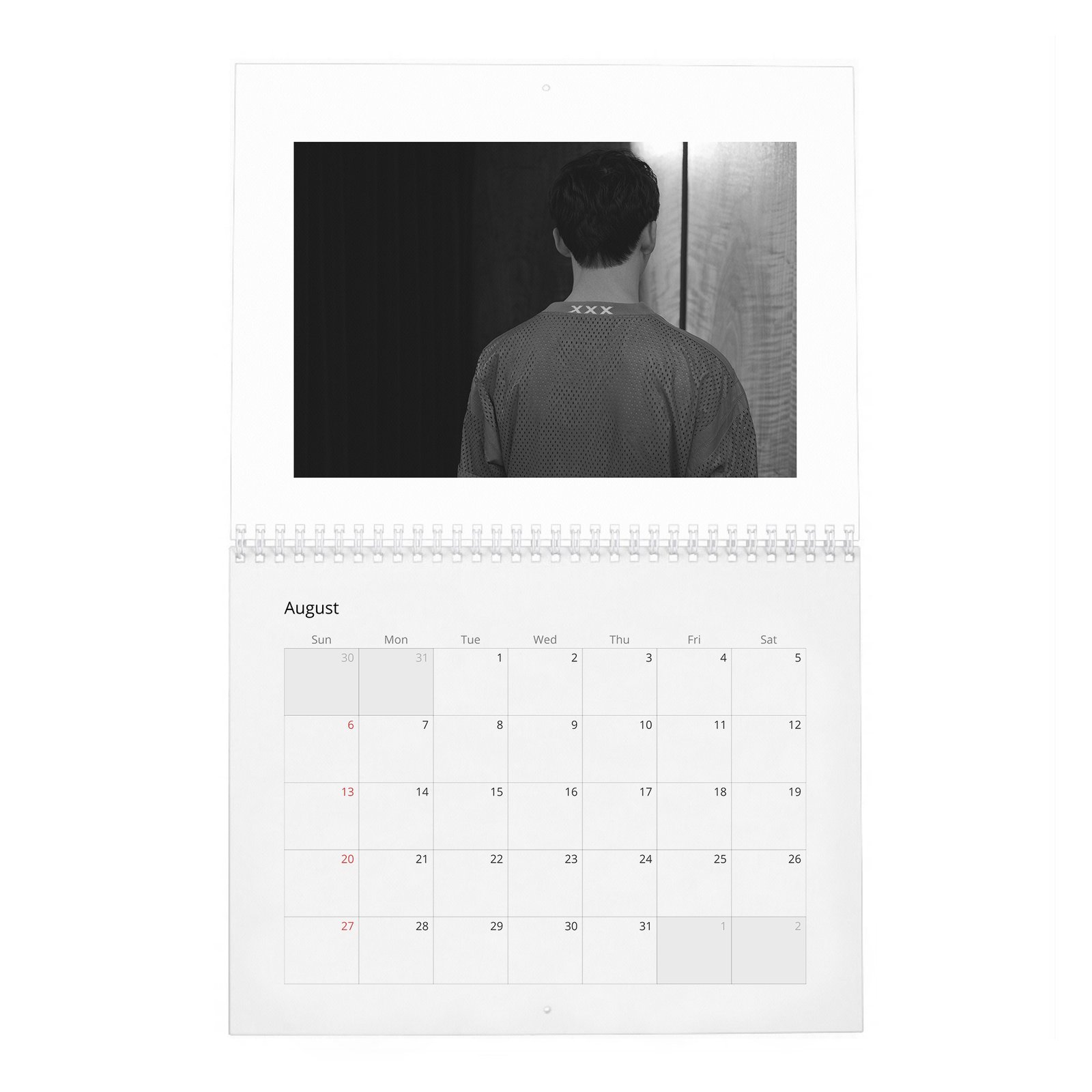 08 Isaac Hempstead Wright - Zoo 2027 Wall Calendar