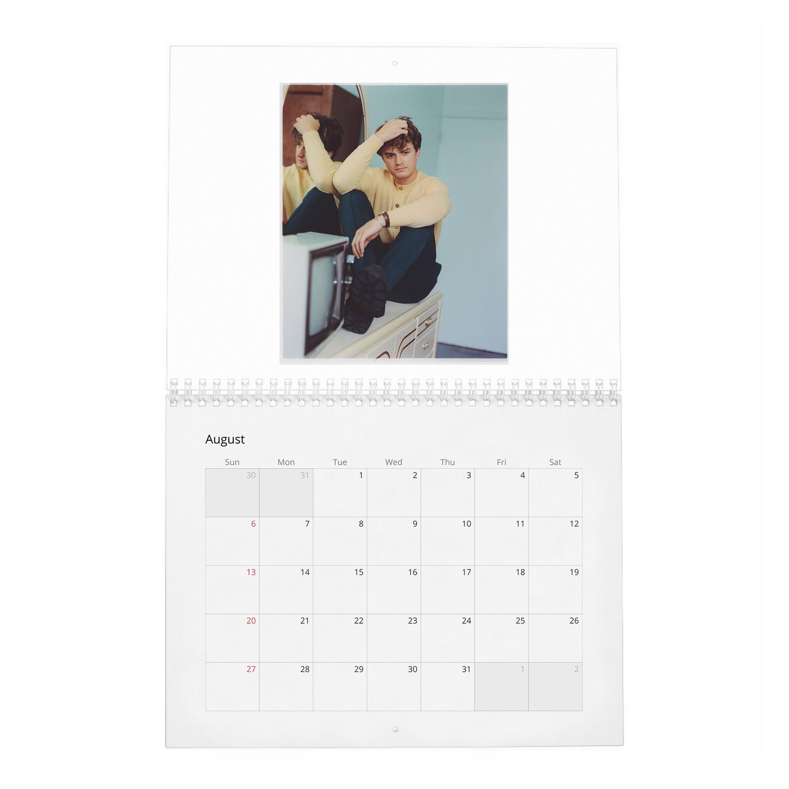 Joe Keery - Levels Up 2027 Wall Calendar