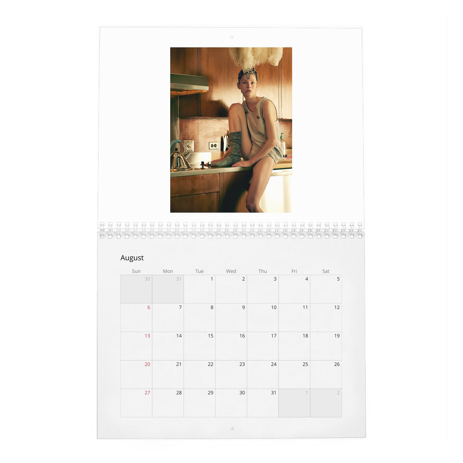 08 (2) Hunter Schafer - Art & Expression 2027 Wall Calendar