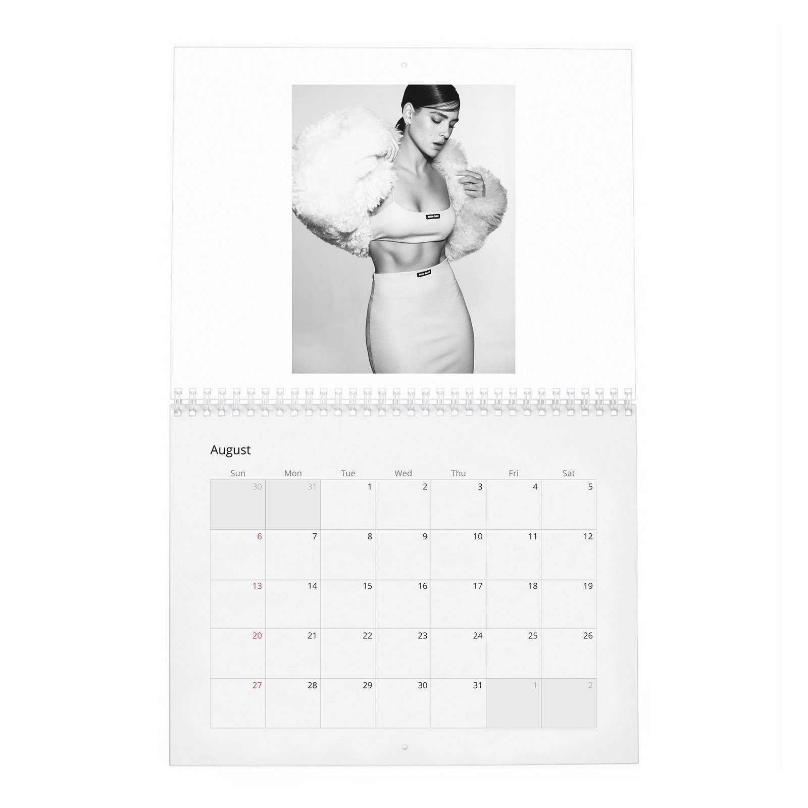 08 Adria Arjona - In conversation 2027 Wall Calendar