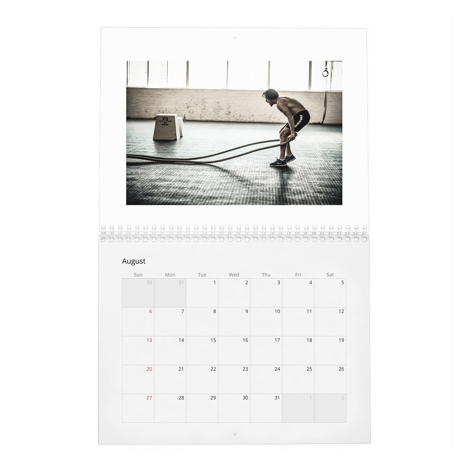 08 Black Sails Leading Men - Burn the Ships 2027 Wall Calendar