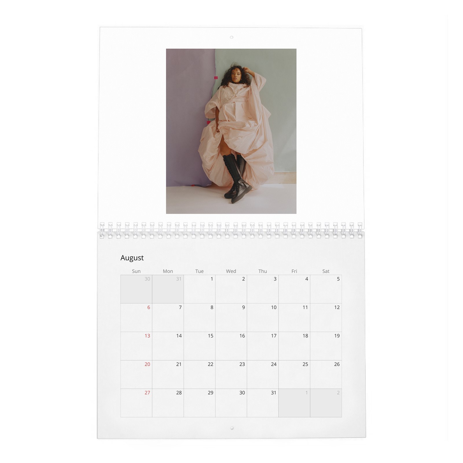 08 Alisha Boe - Wonderland 2027 Wall Calendar