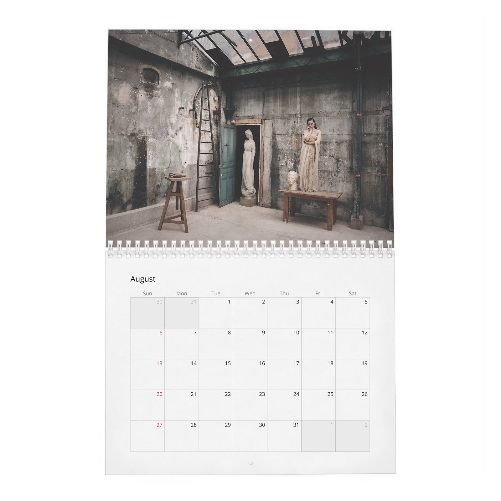 08 Alycia Debnam-Carey - Fashion's New Darling 2027 Wall Calendar