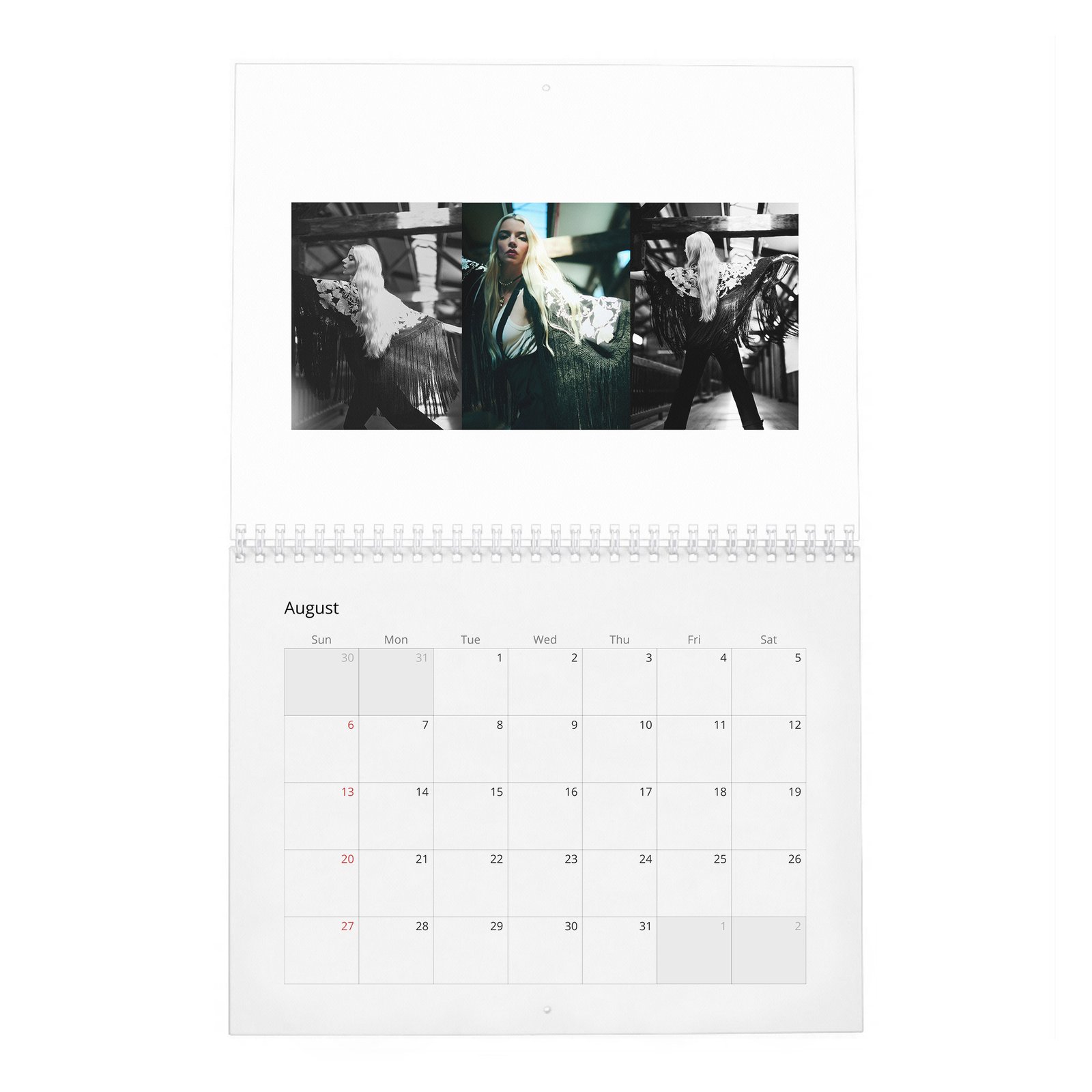 08 Anya Taylor-Joy - Anya's Reign 2027 Wall Calendar
