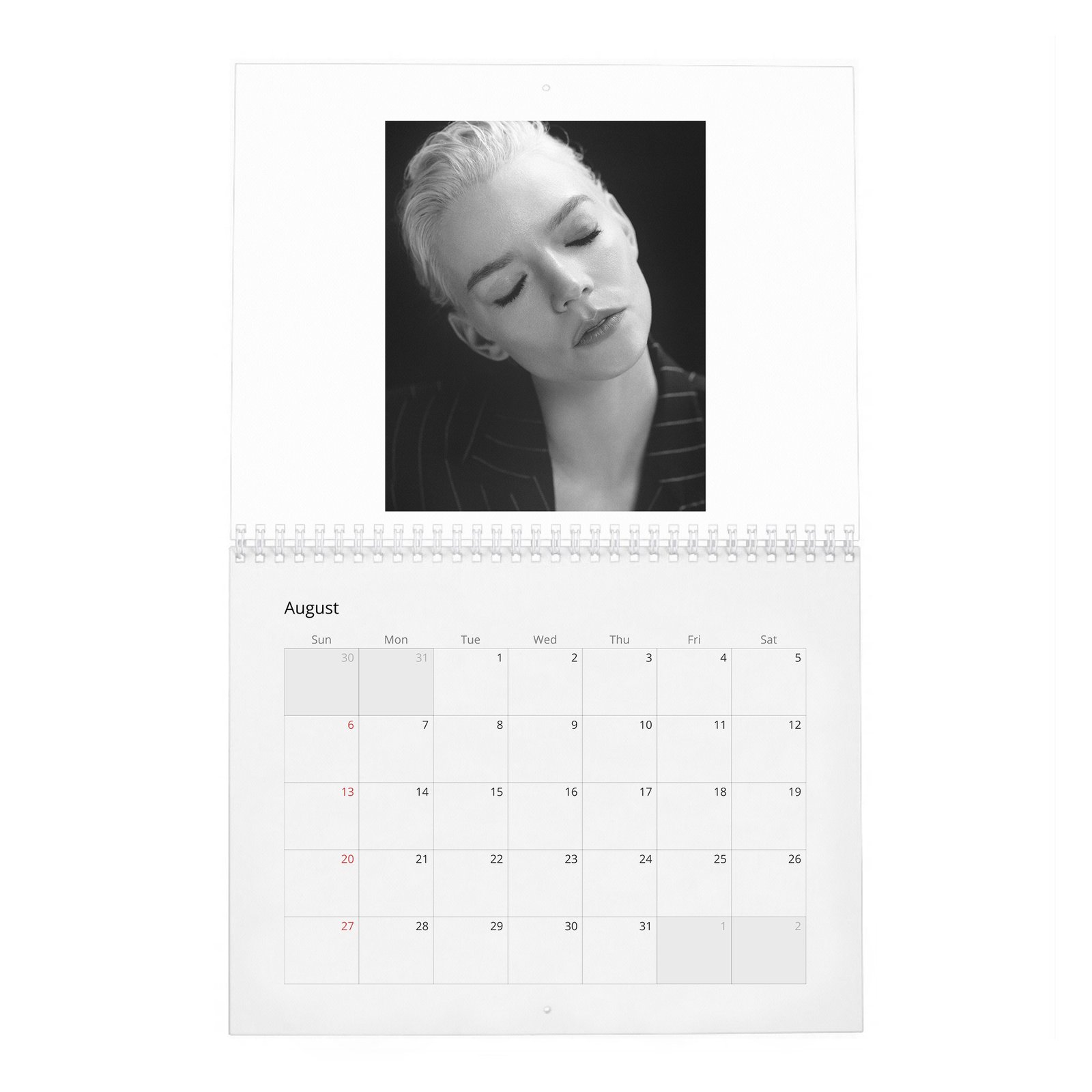 Anya Taylor-Joy - Summer Of Love 2027 Wall Calendar