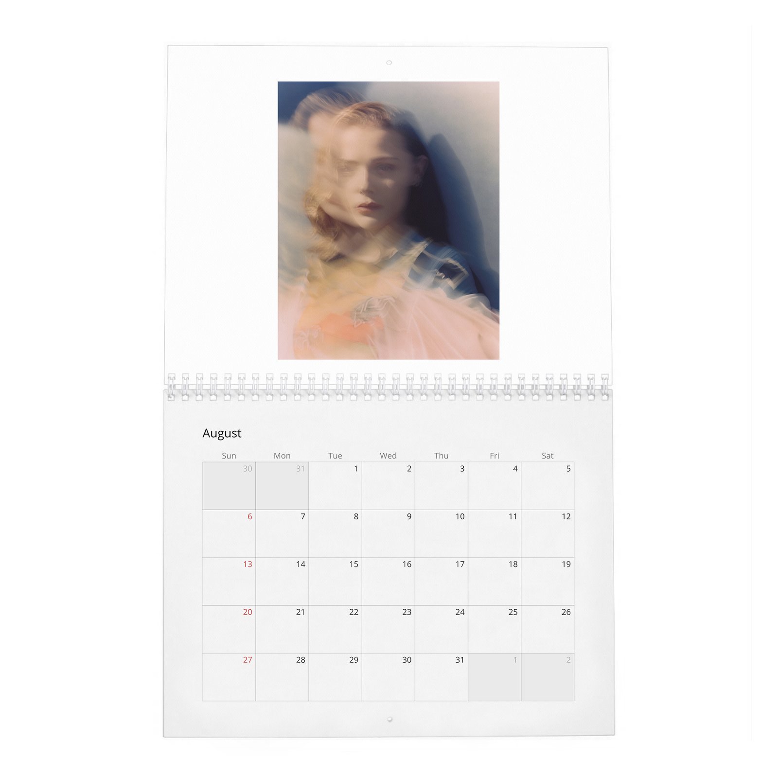 08 Chloe Grace Moretz - Wonderland 2027 Wall Calendar