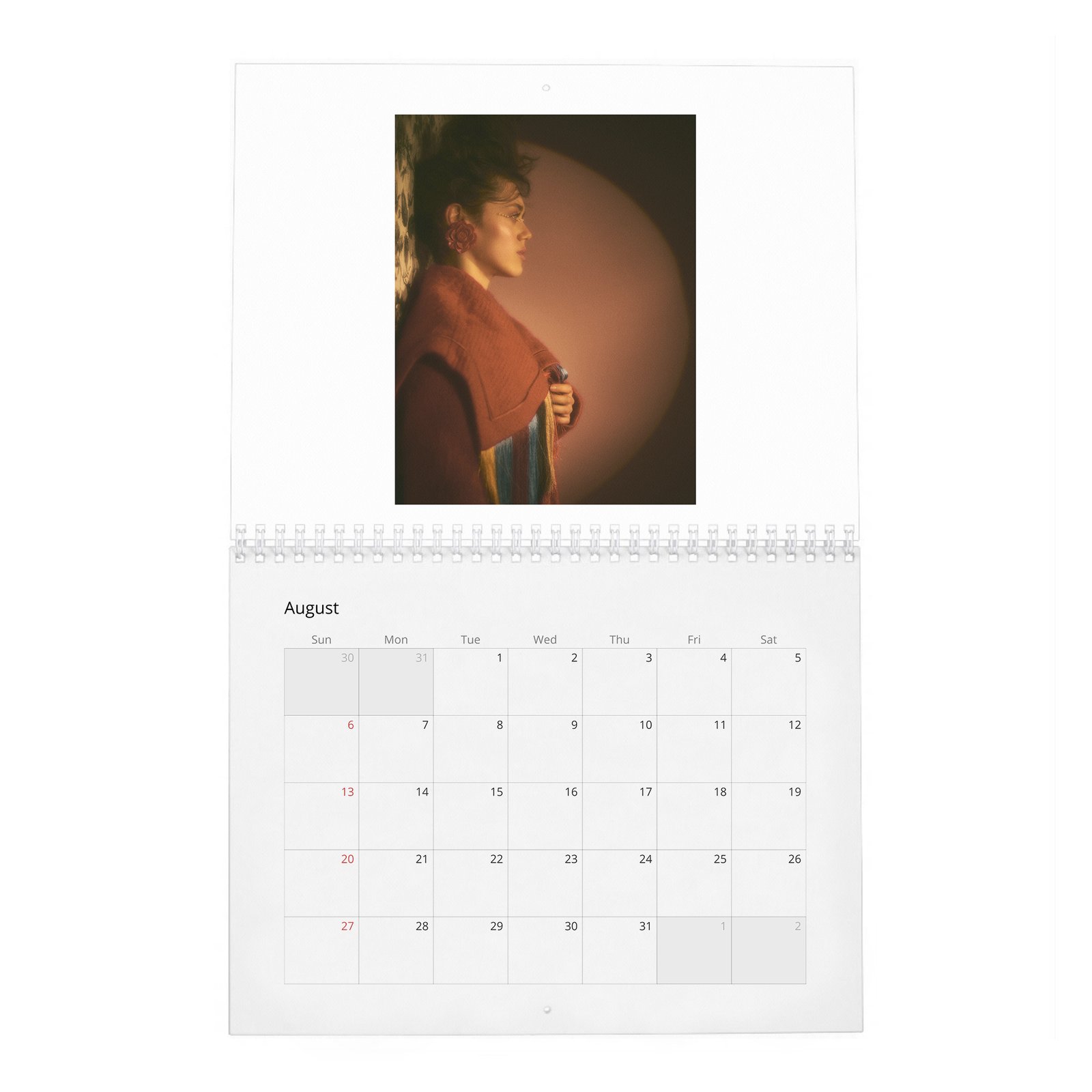 08 Daisy Head - Perseverance And Limitlessness 2027 Wall Calendar