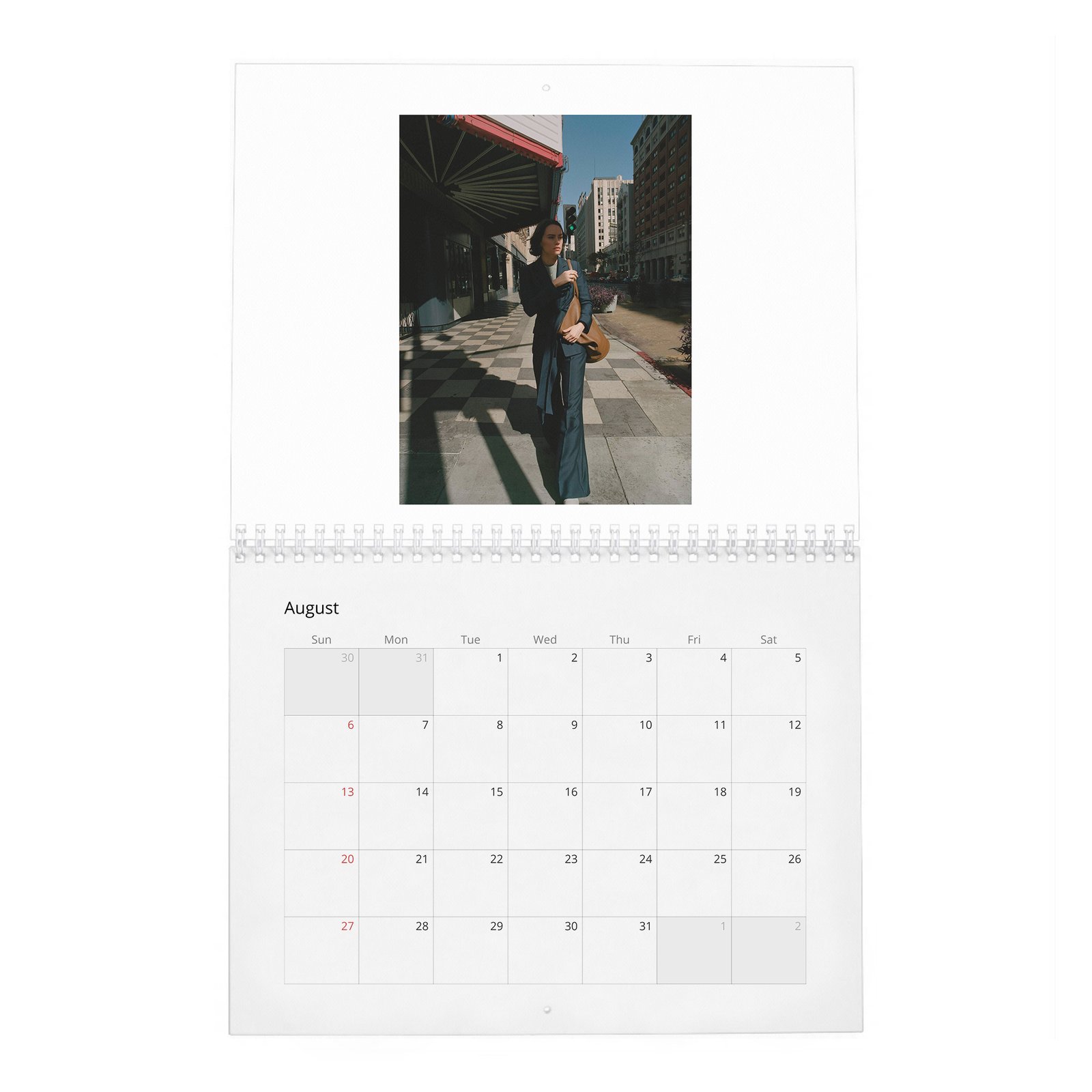 08 Daisy Ridley - Last Woman Standing 2027 Wall Calendar