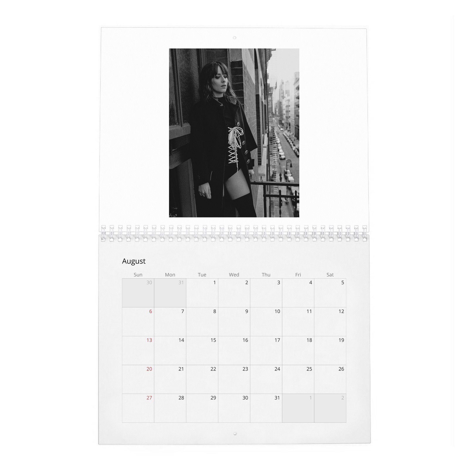 08 Dakota Johnson - Interview 2027 Wall Calendar
