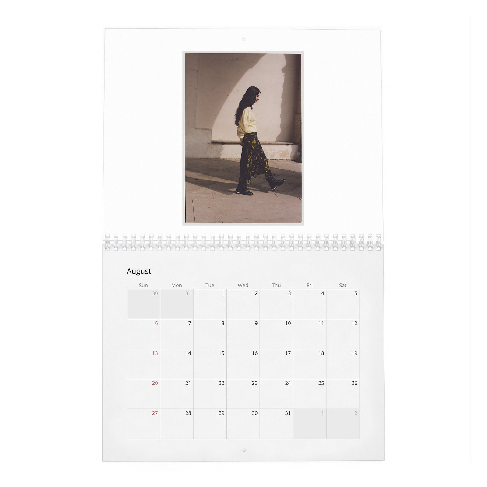 08 Emily Carey - Rose And Ivy 2027 Wall Calendar