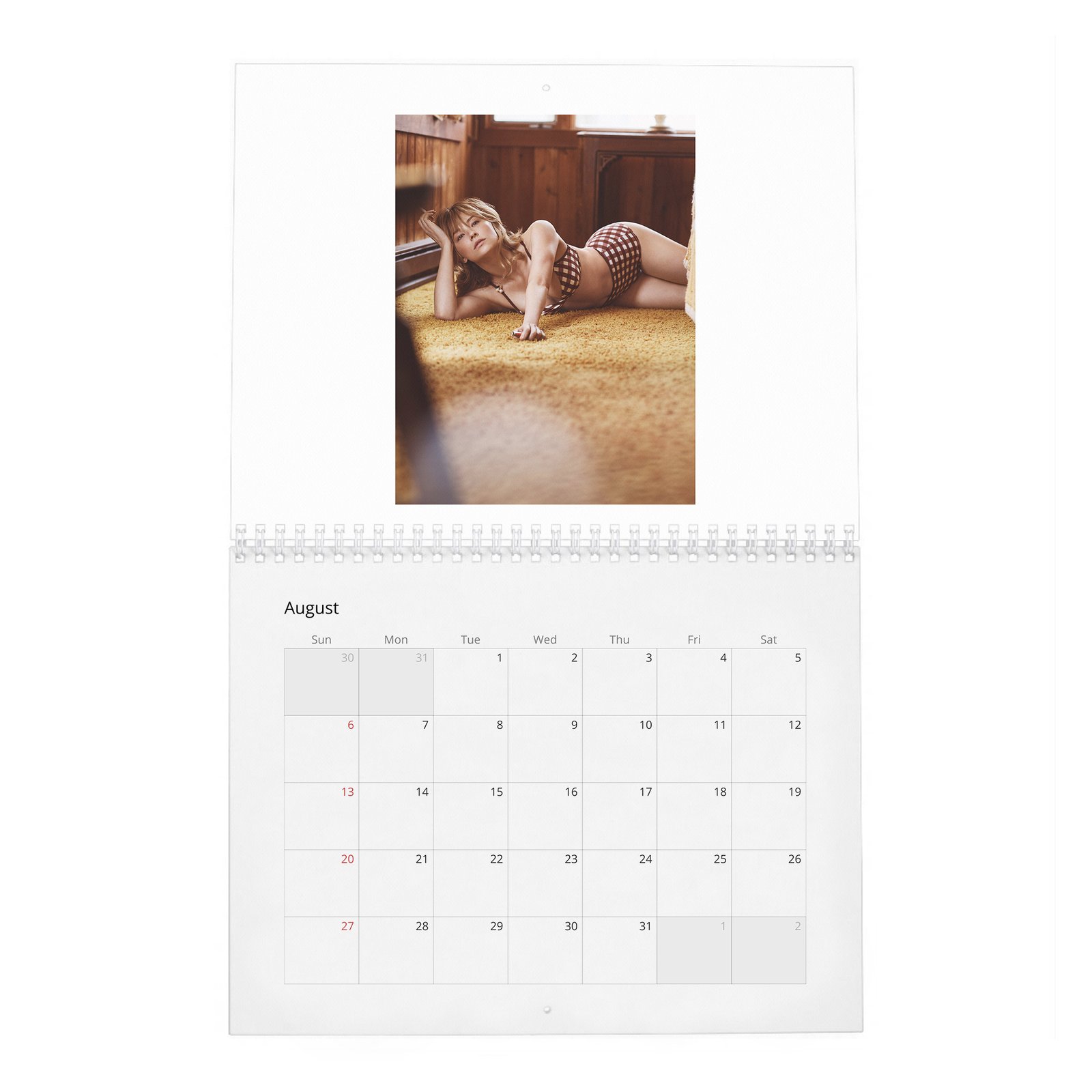 08 Haley Bennett - Interview 2027 Wall Calendar