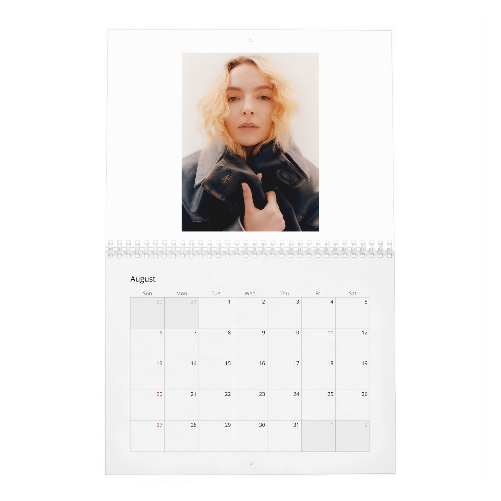 08 Jodie Comer - Pure Brilliance 2027 Wall Calendar