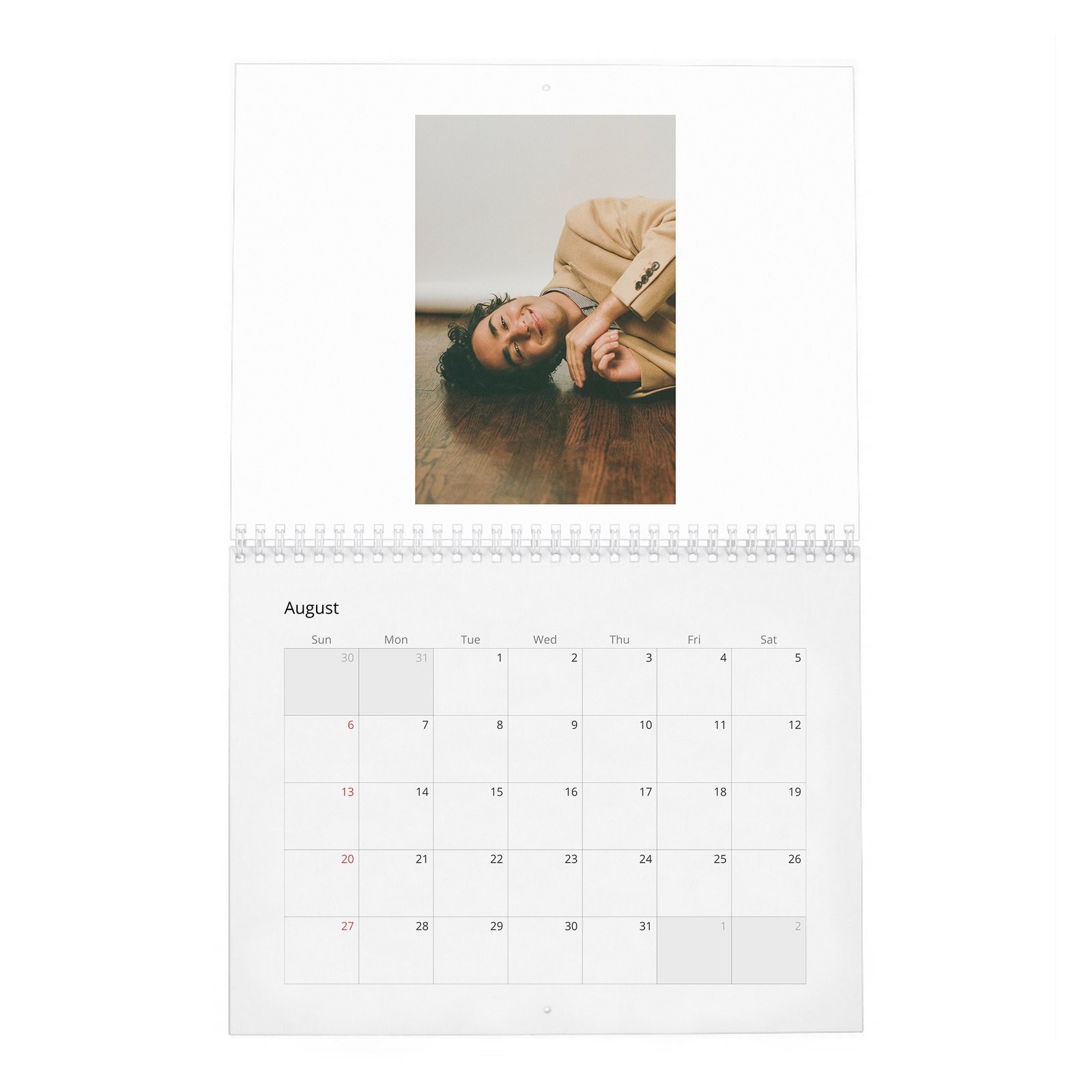 08 Alex Wolff - Interview 2027 Wall Calendar