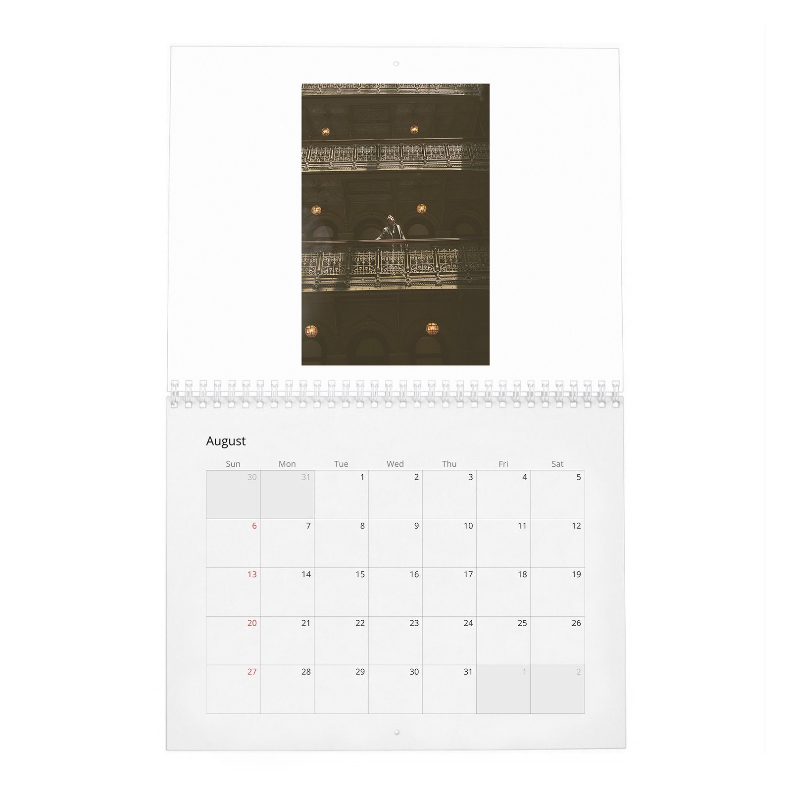 Alexander Skarsgard - Top Swede 2027 Wall Calendar
