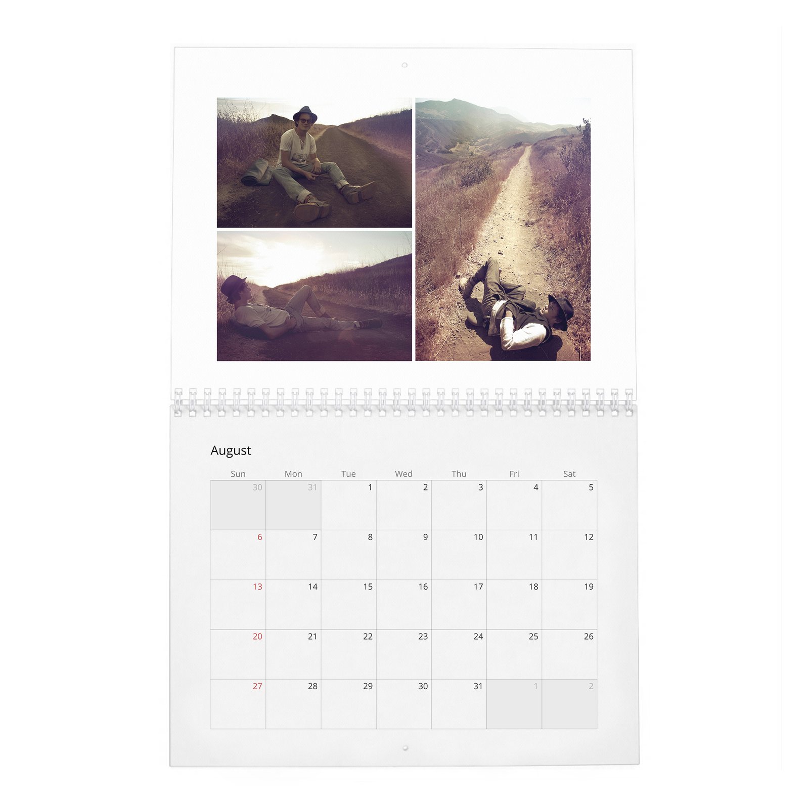 08 Anton Yelchin - Flaunt 2027 Wall Calendar
