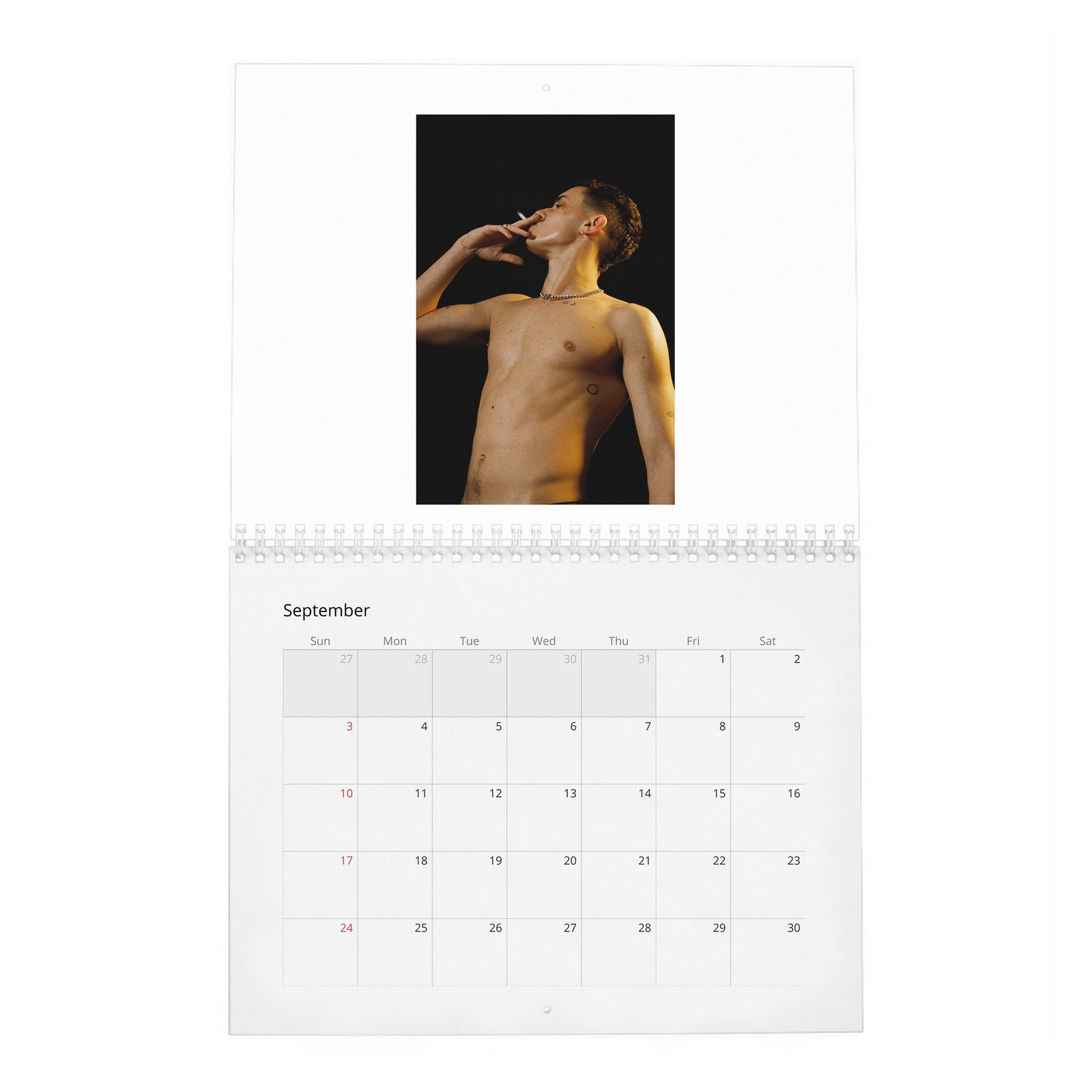 09 Aron Piper - In Conversation 2027 Wall Calendar