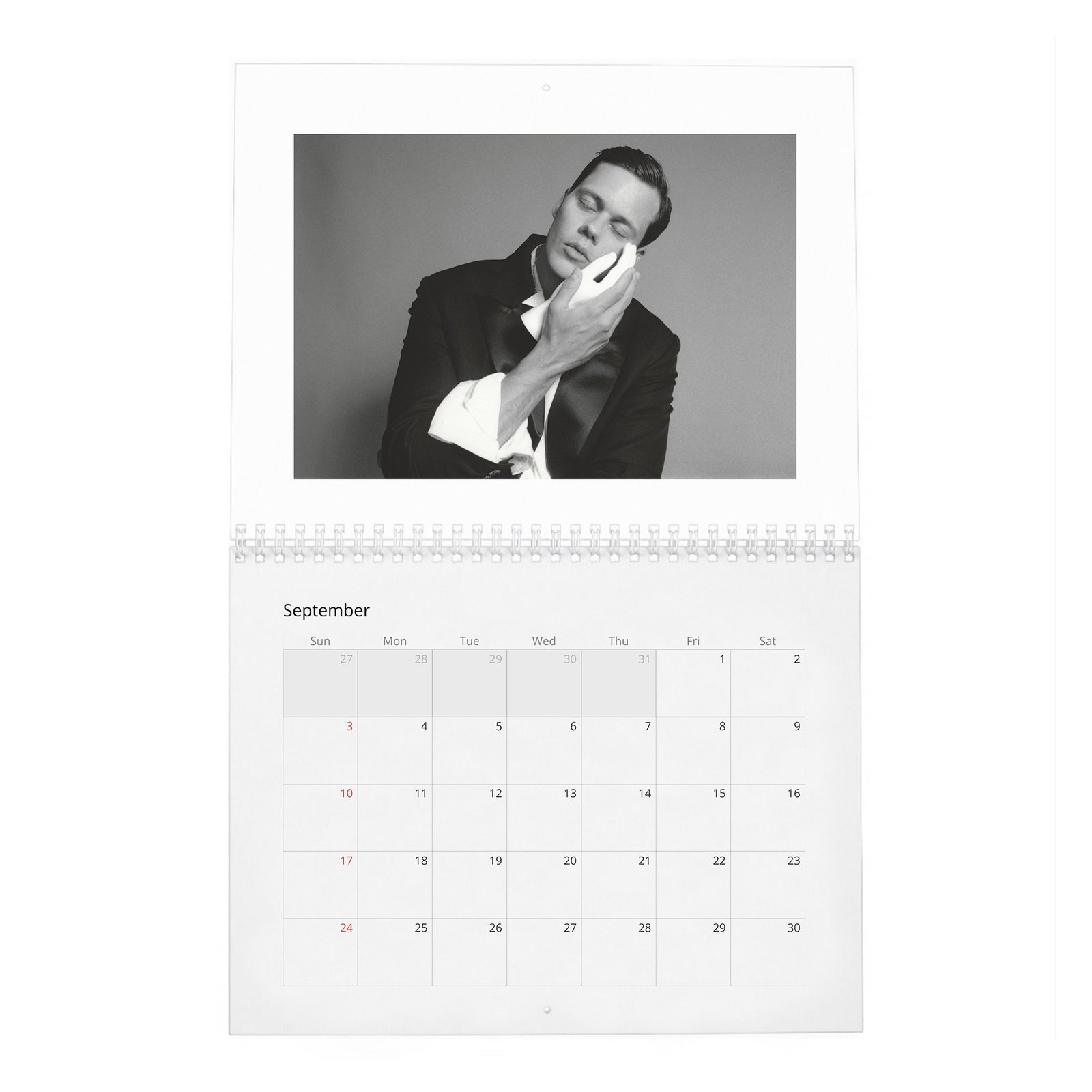 09 Bill Skarsgard - Another 2027 Wall Calendar