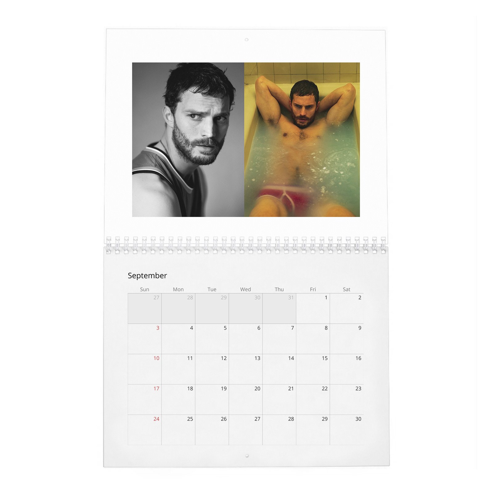 Jamie Dornan - Interview 2027 Wall Calendar