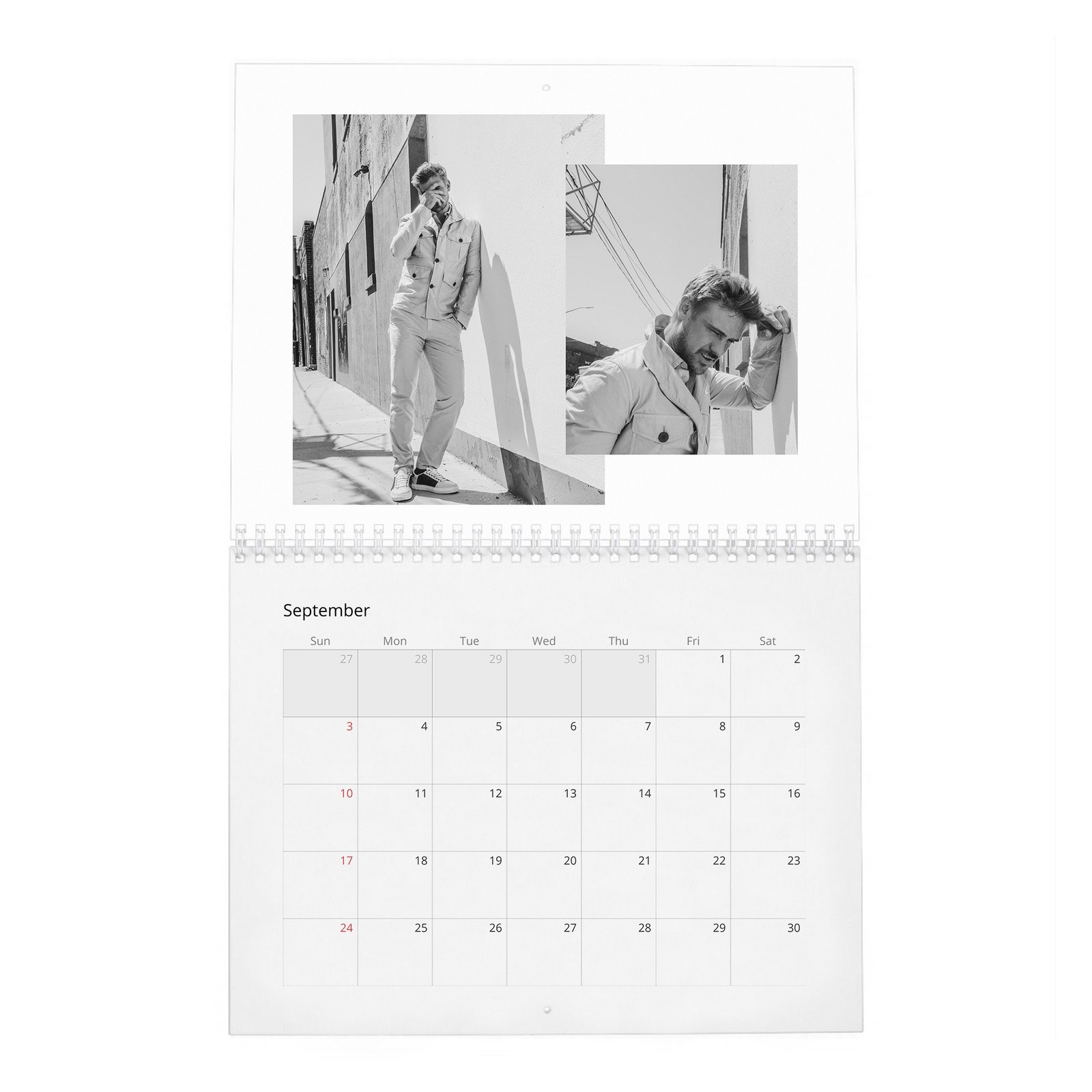 09 Boyd Holbrook - Laterals 2027 Wall Calendar