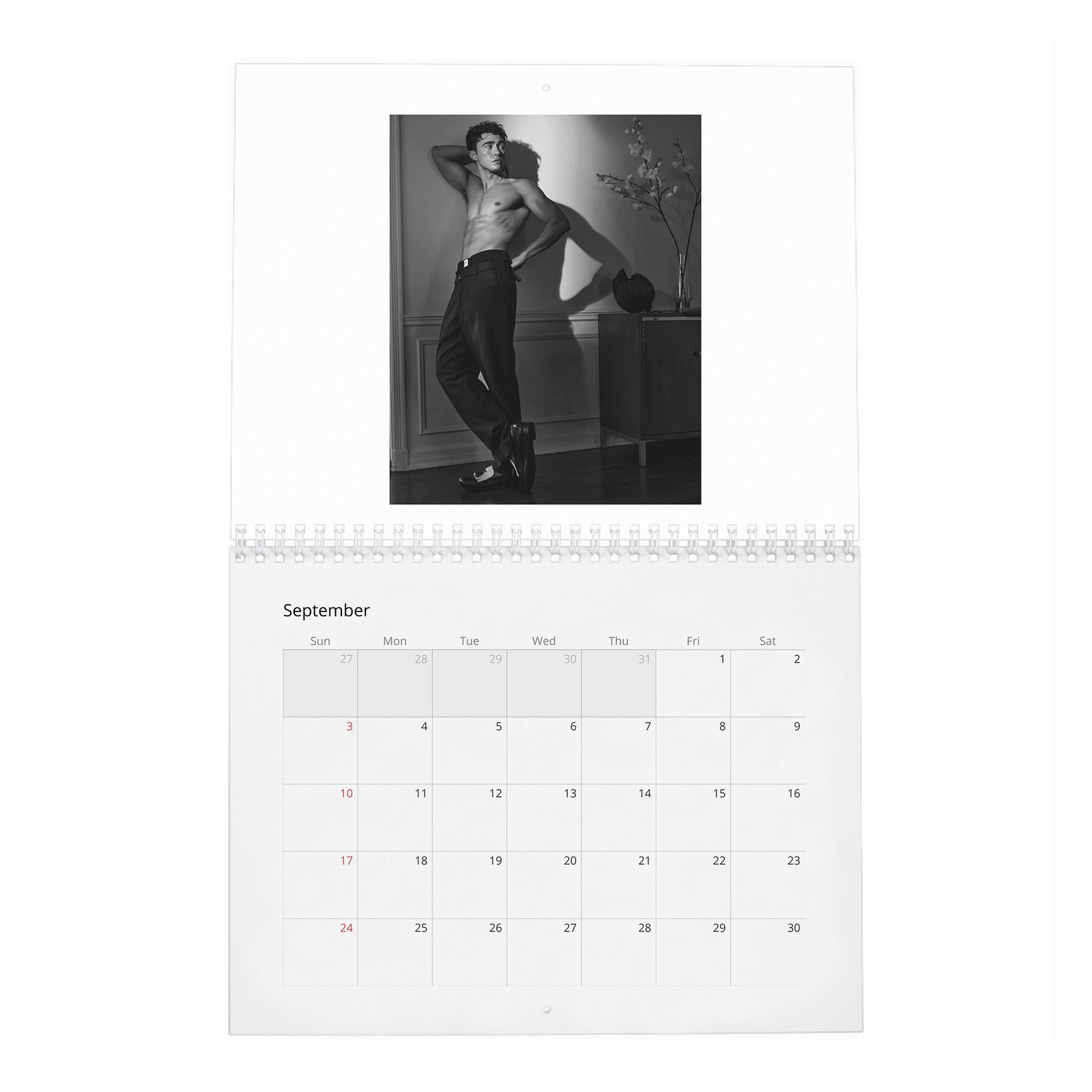 Darren Barnet - Confidence, Identity, and Growth 2027 Wall Calendar