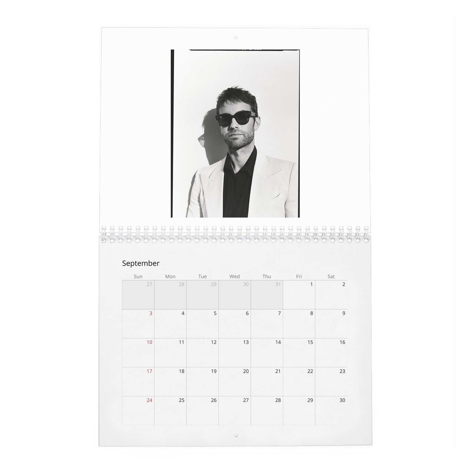 Chace Crawford - Man About Town 2027 Wall Calendar