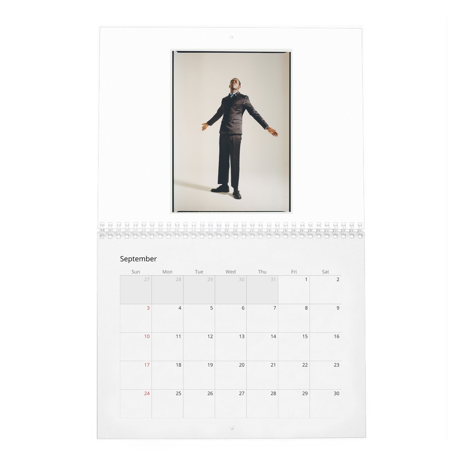 09 Damson Idris - Damn Son 2027 Wall Calendar